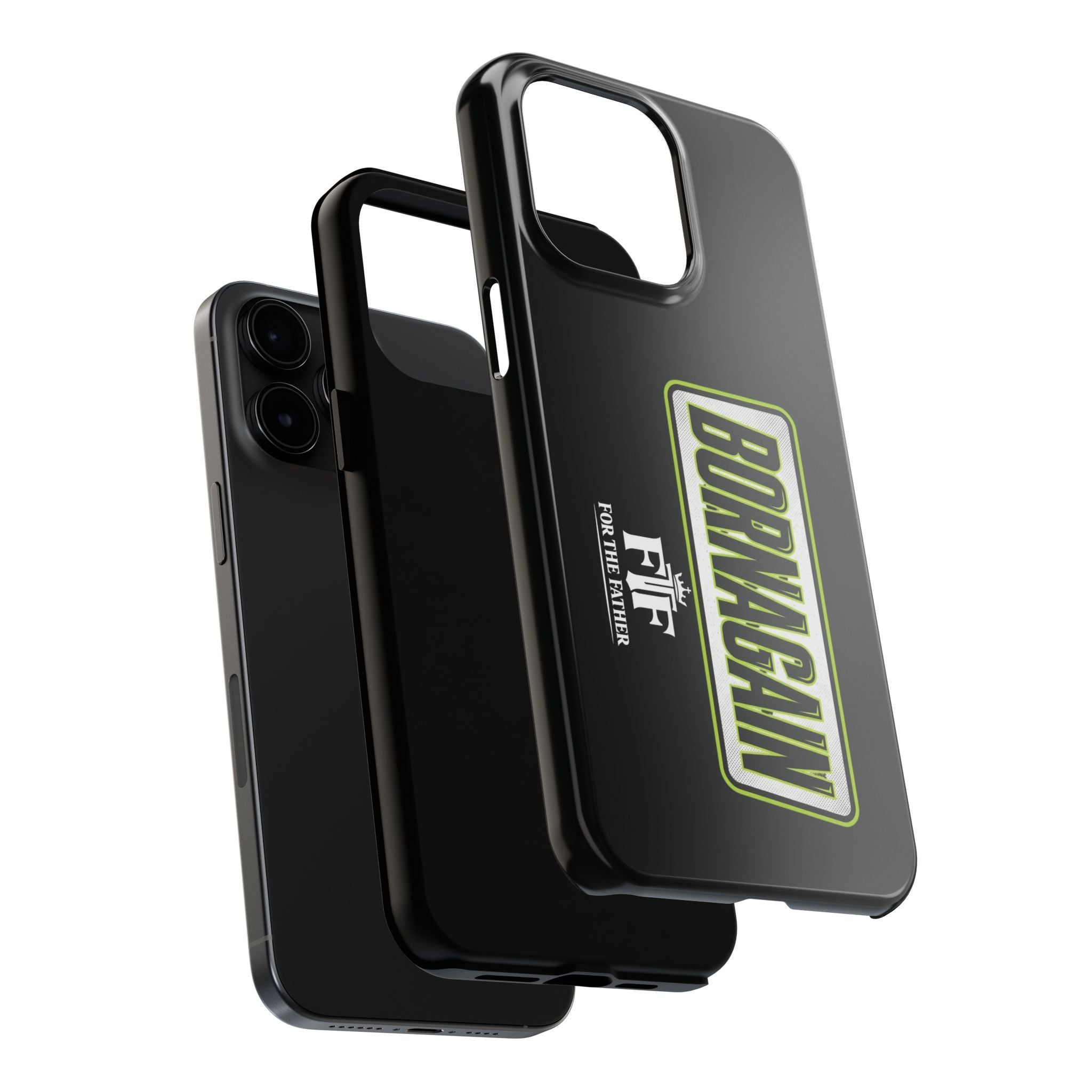 FTF - BORNAGAIN - Black Tough Phone Case