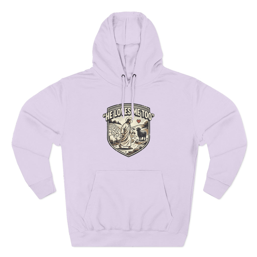 'He Loves Me Too' - Lonely Sheep Hoodie