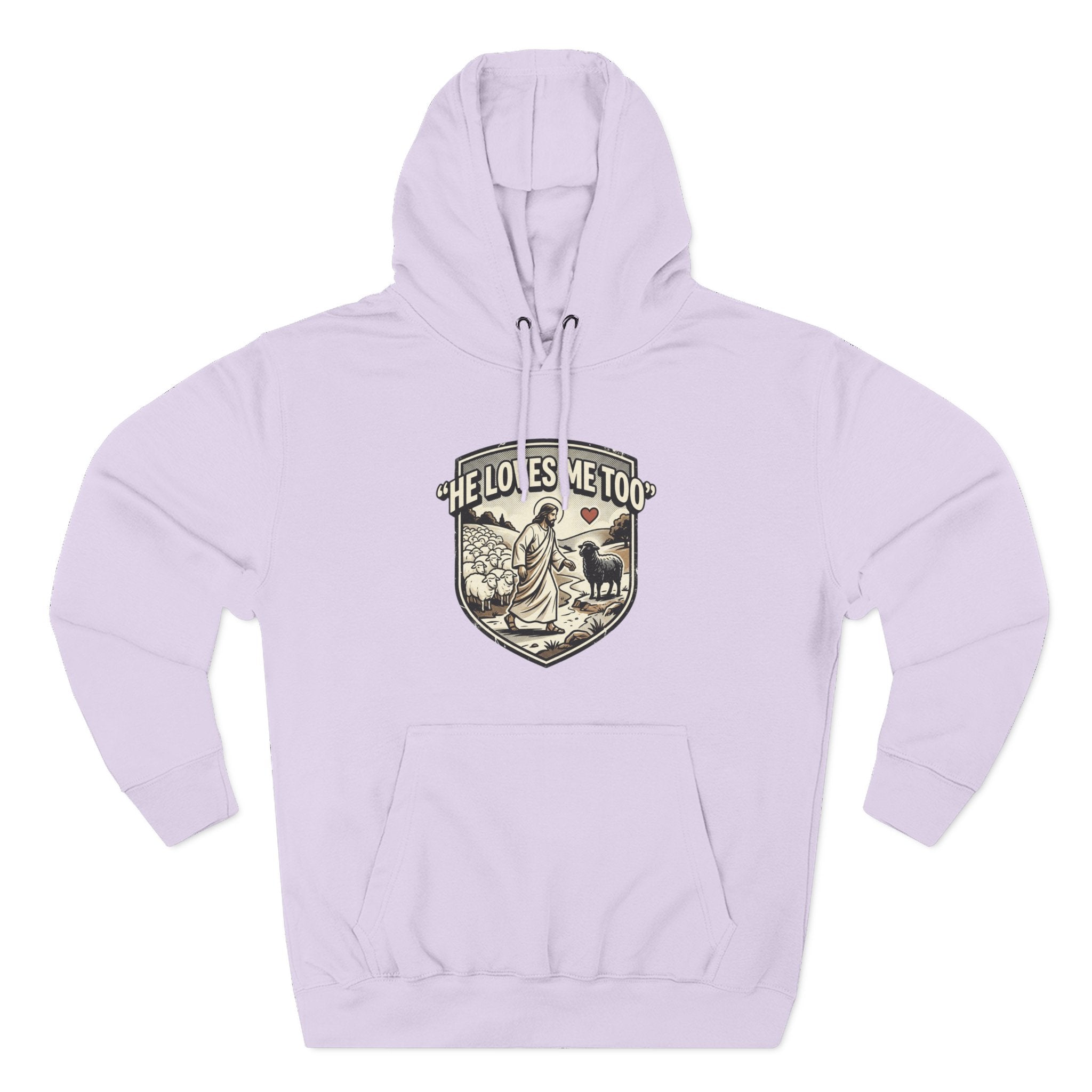 'He Loves Me Too' - Lonely Sheep Hoodie
