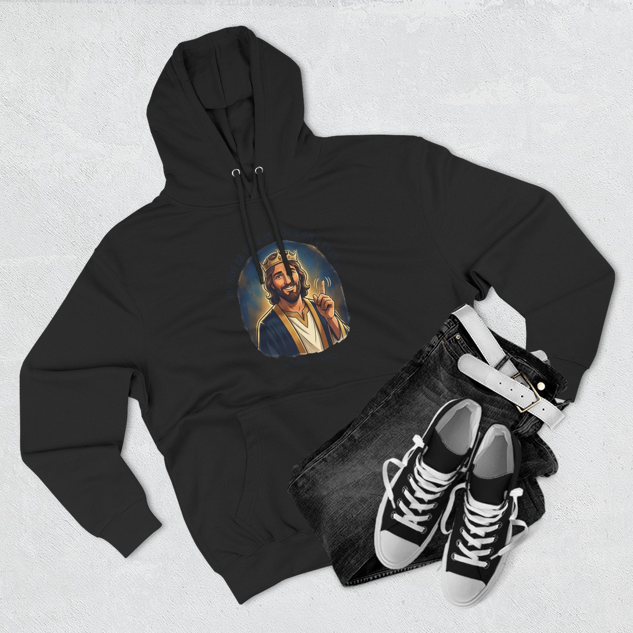 Do not be wise in your own eyes Proverbs 3:7-8 Hoodie