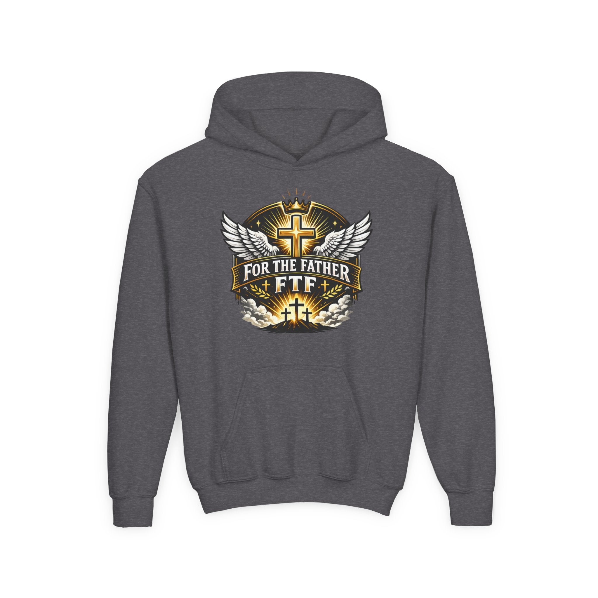 FTF - "Jesus Is My Hero" Sunburst - Youth Hoodie