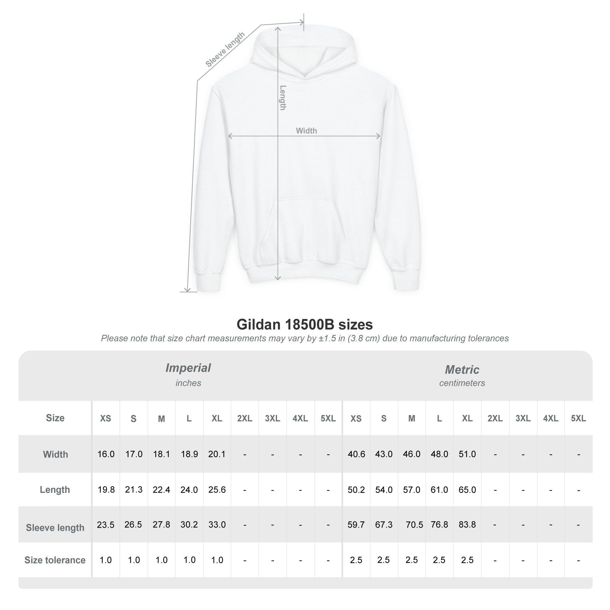 FTF - "Church Is My Happy Place" HTU - Youth Hoodie