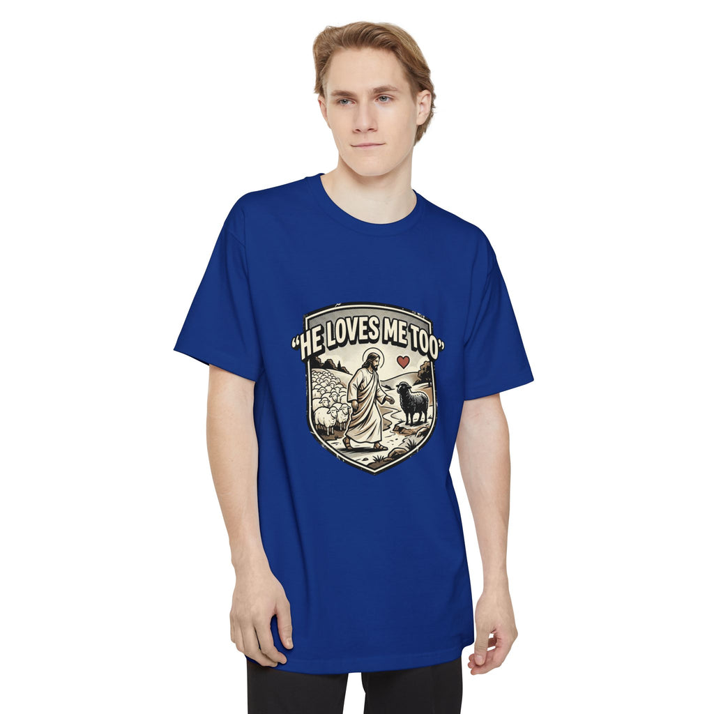 He Loves Me Too T-Shirt – Christian Jesus Shepherd Graphic Tee