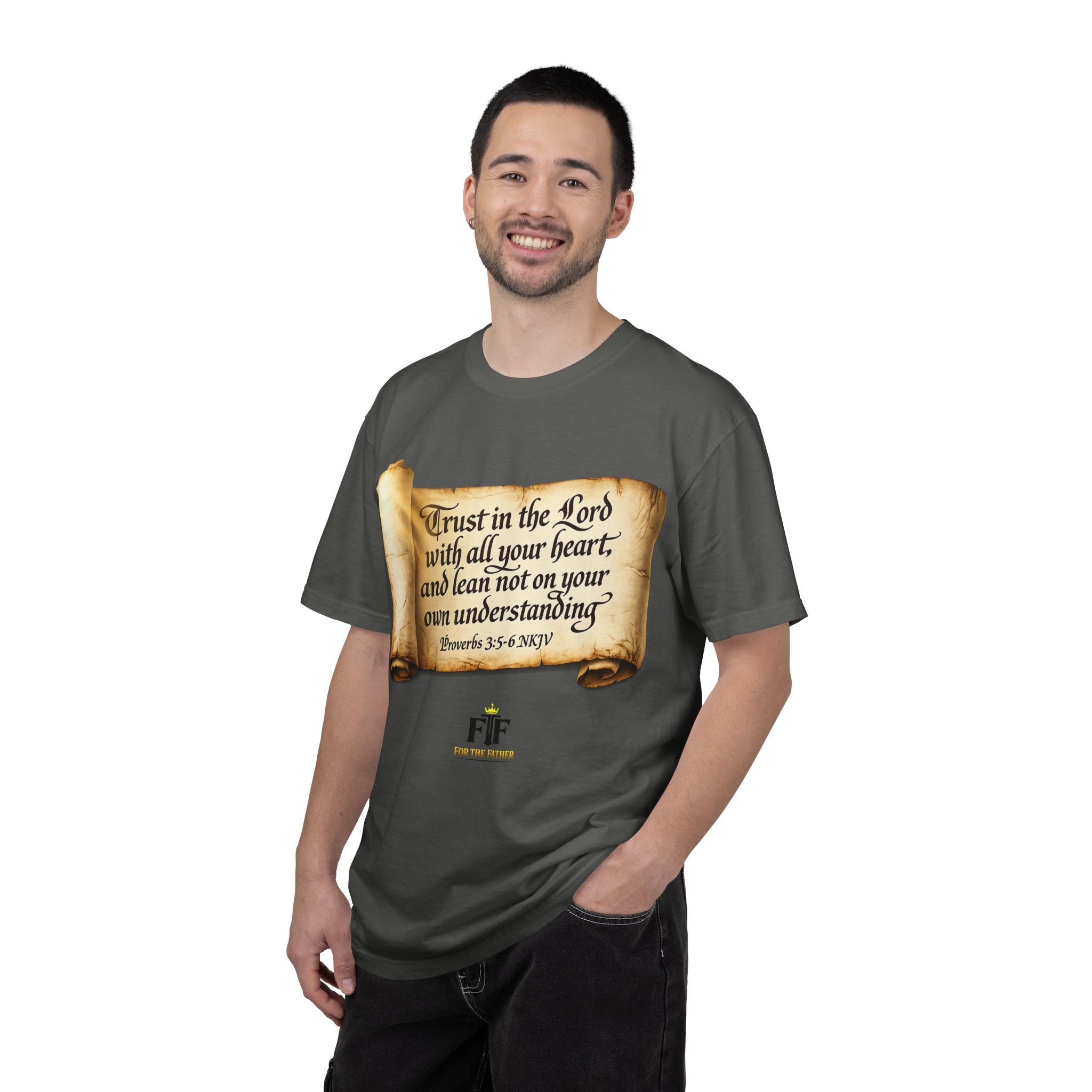 FTF - "Trust In The Lord" Proverbs 3:5 Scroll  - T-shirt