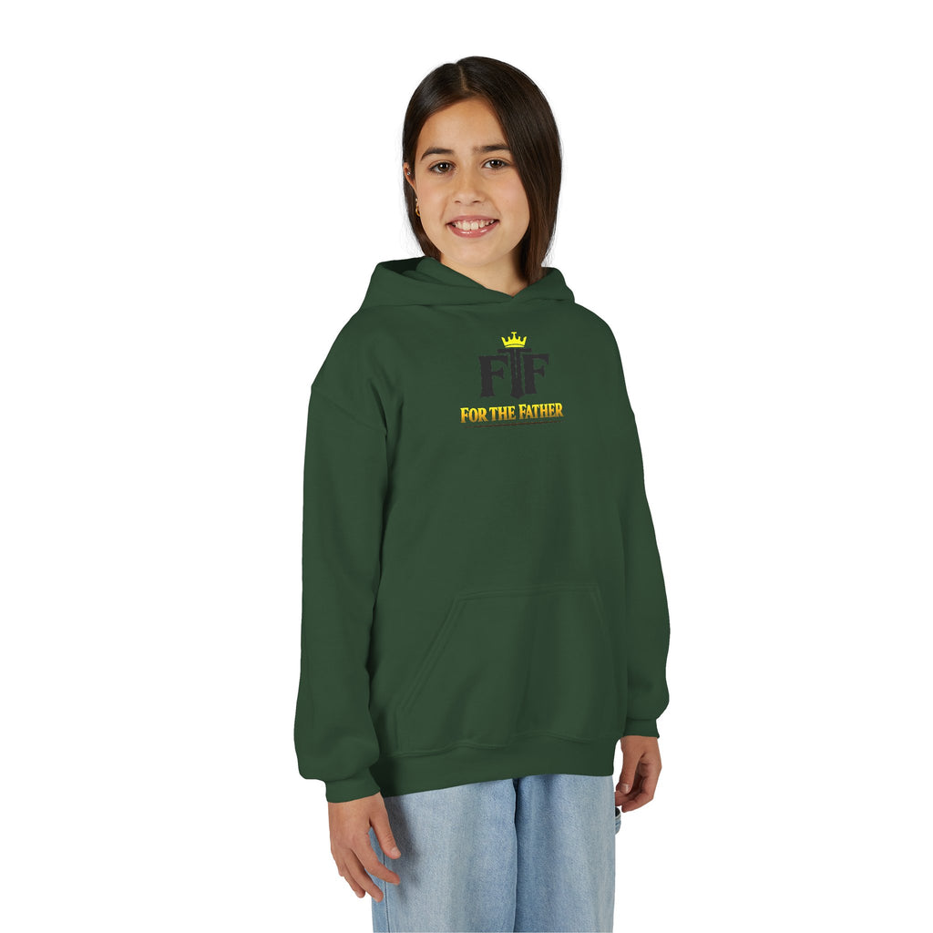 FTF - 'Jesus Is My Hero' Christian Faith Pullover (For The Fathers Logo)
