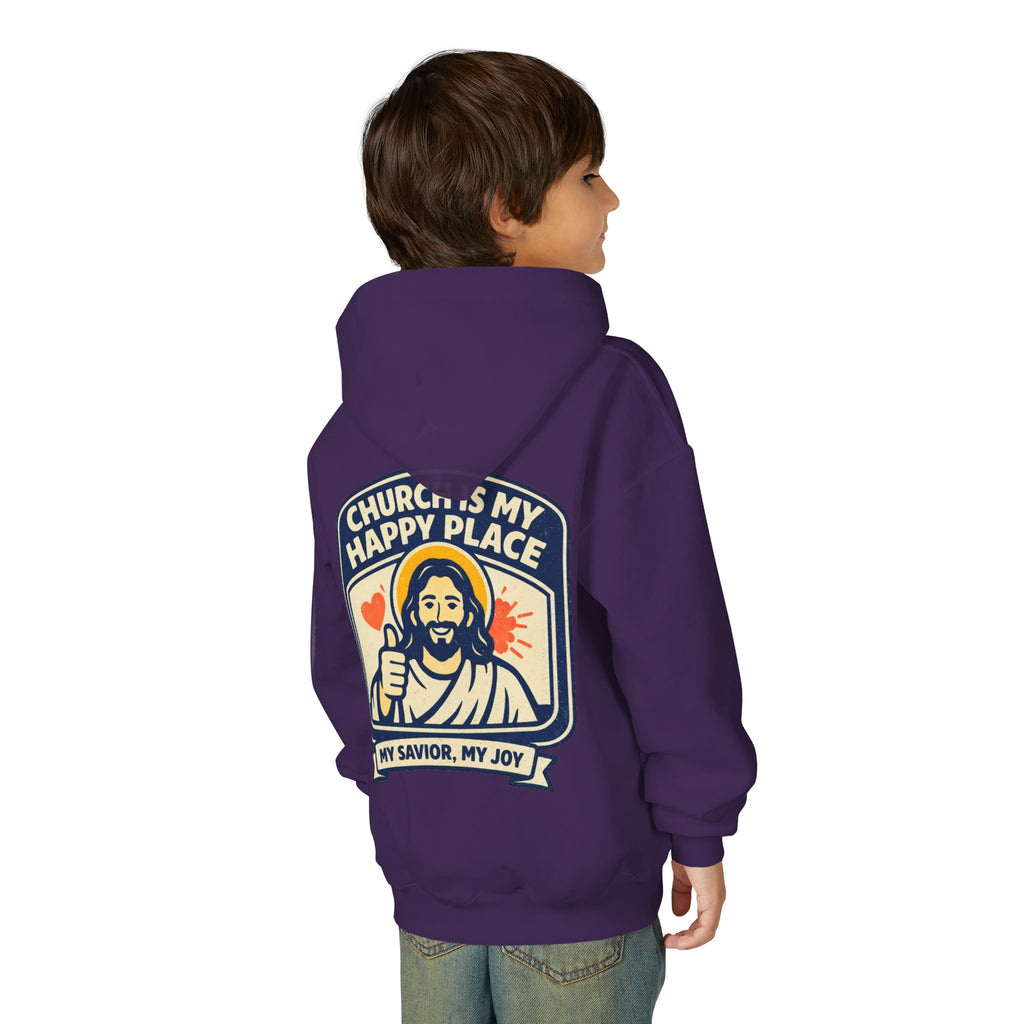 FTF - "Church Is My Happy Place" HTU - Youth Hoodie