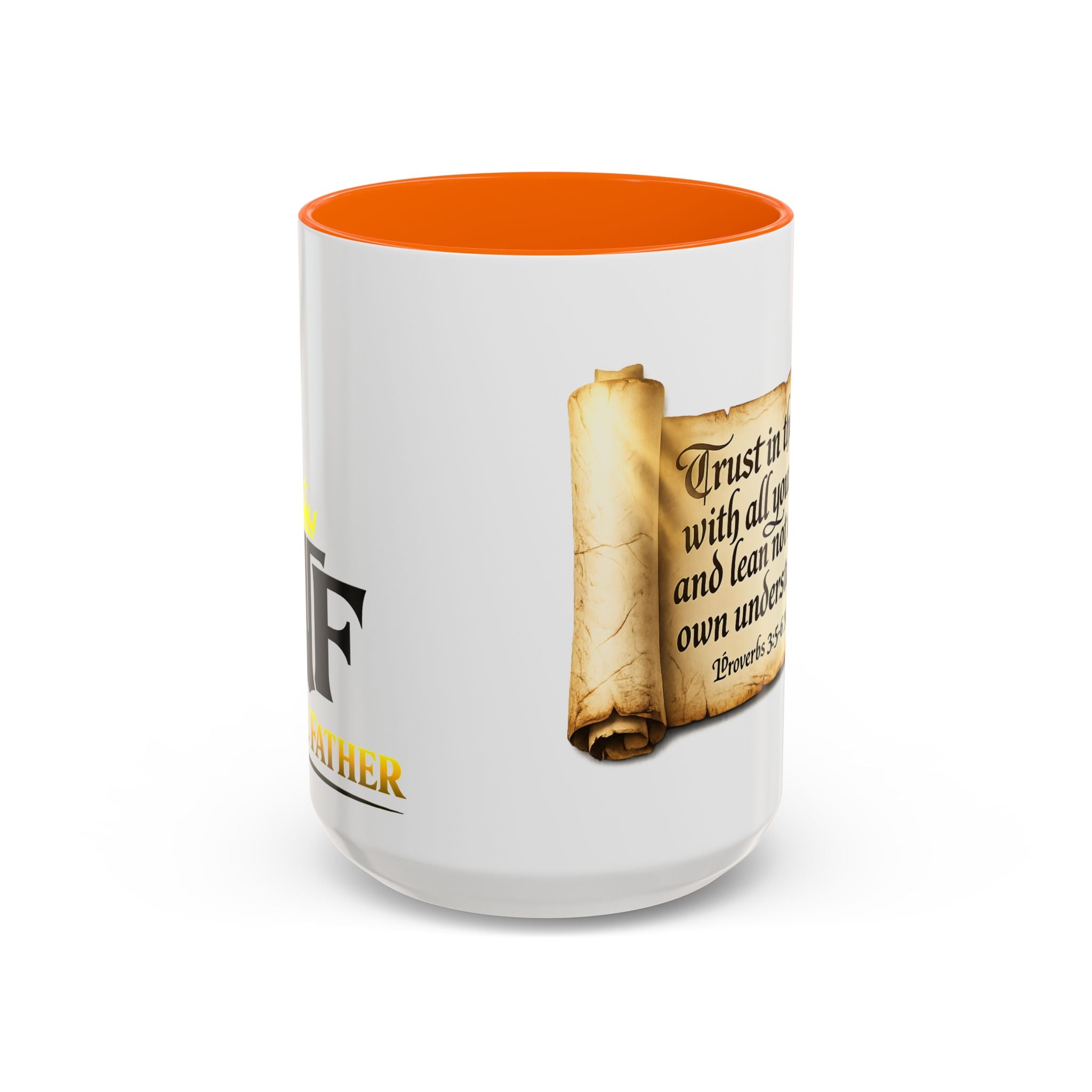 FTF - "Trust In The Lord" Proverbs 3:5 Scroll - Coffee Mug
