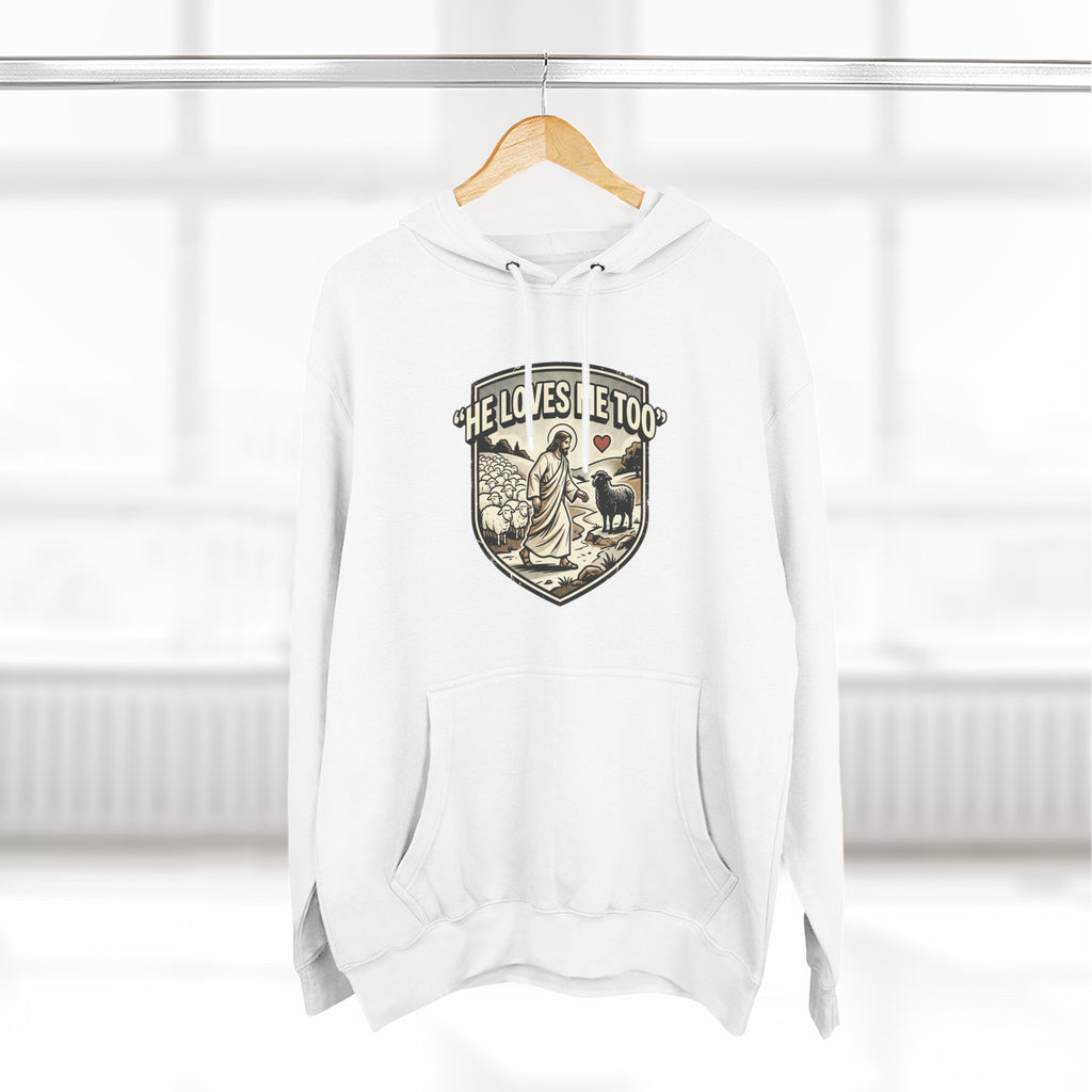 'He Loves Me Too' - Lonely Sheep Hoodie