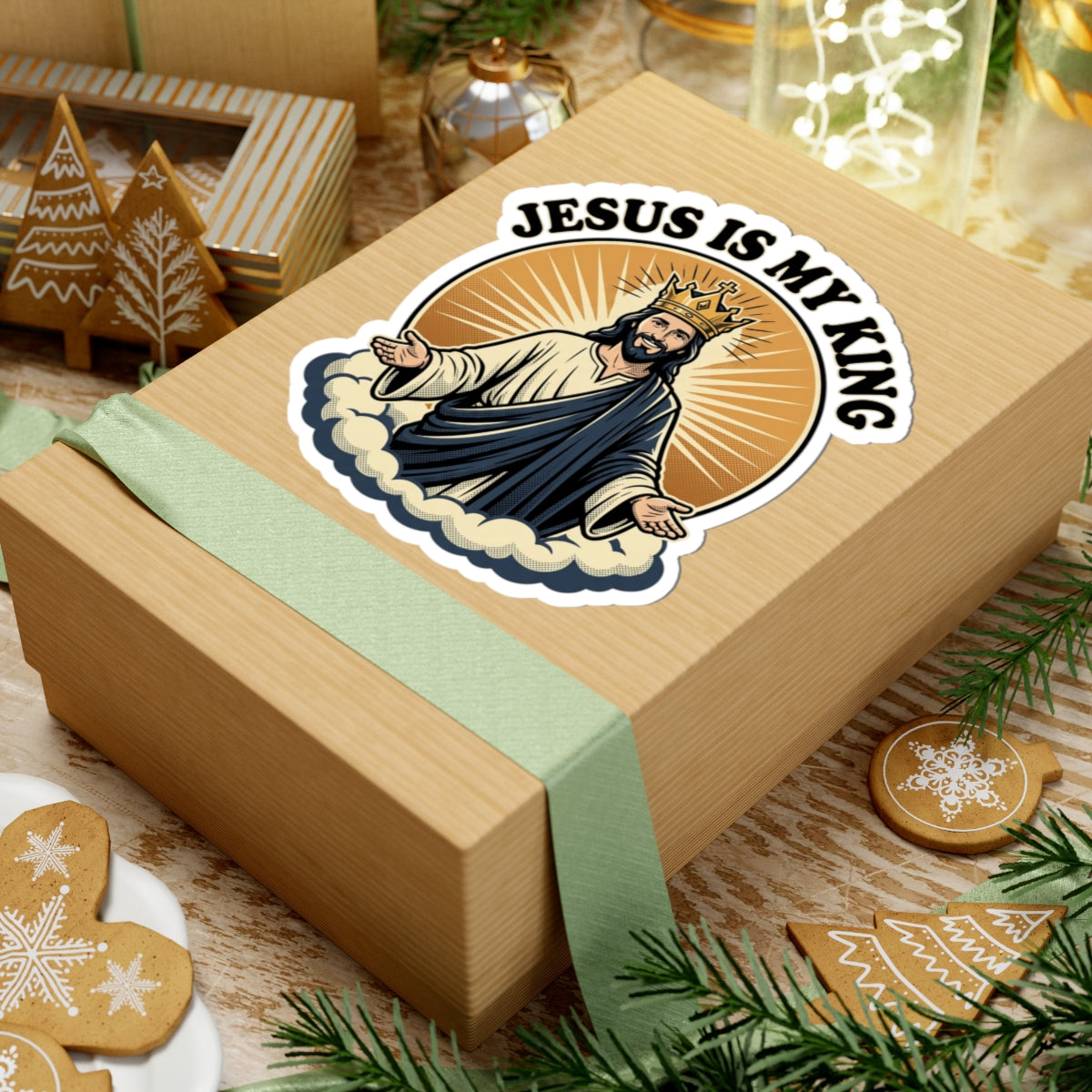 FTF - Jesus Is My King - Sticker