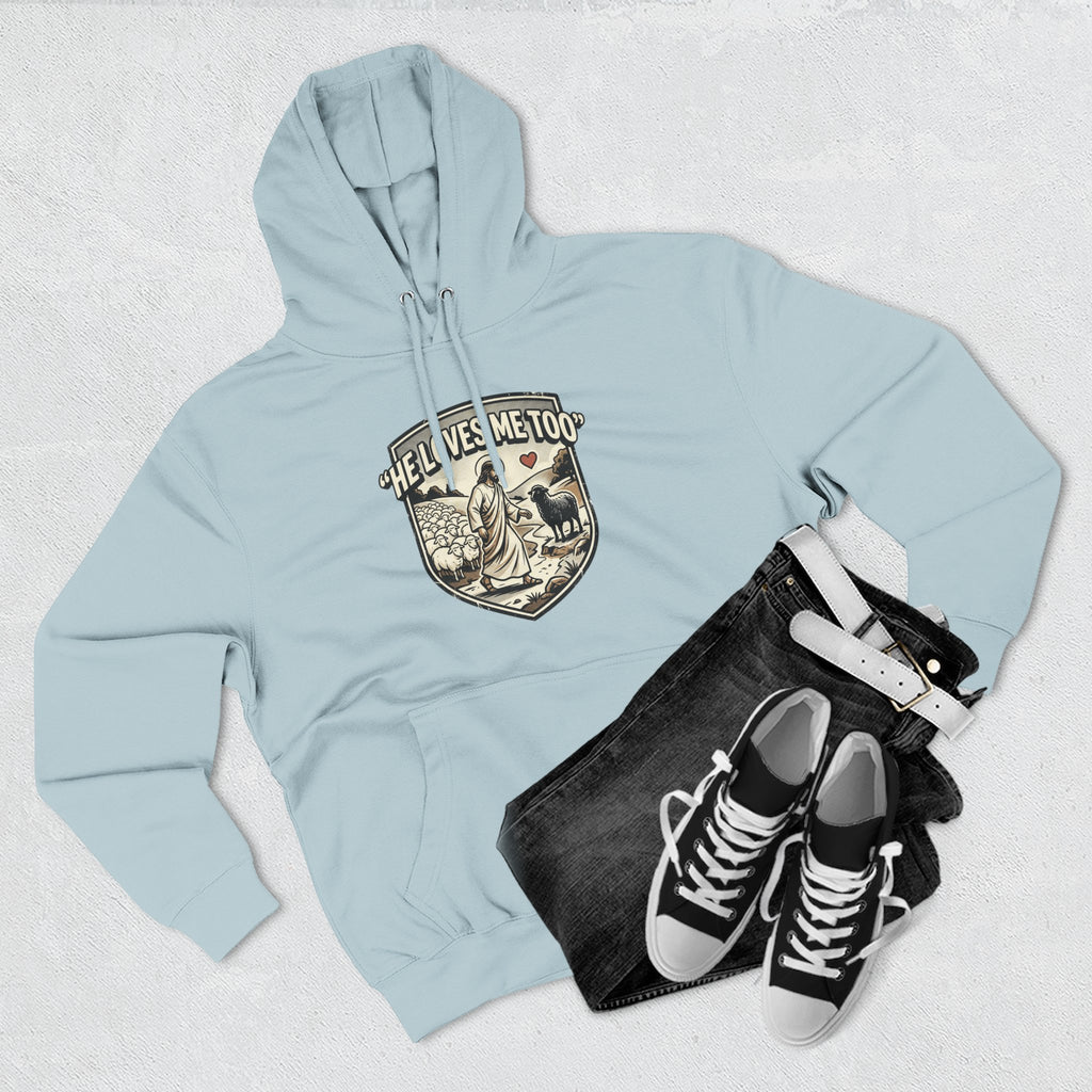 'He Loves Me Too' - Lonely Sheep Hoodie