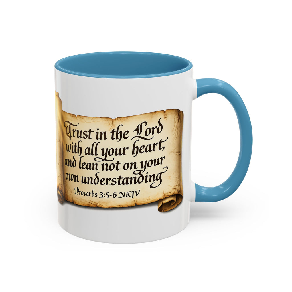 FTF - "Trust In The Lord" Proverbs 3:5 Scroll - Coffee Mug