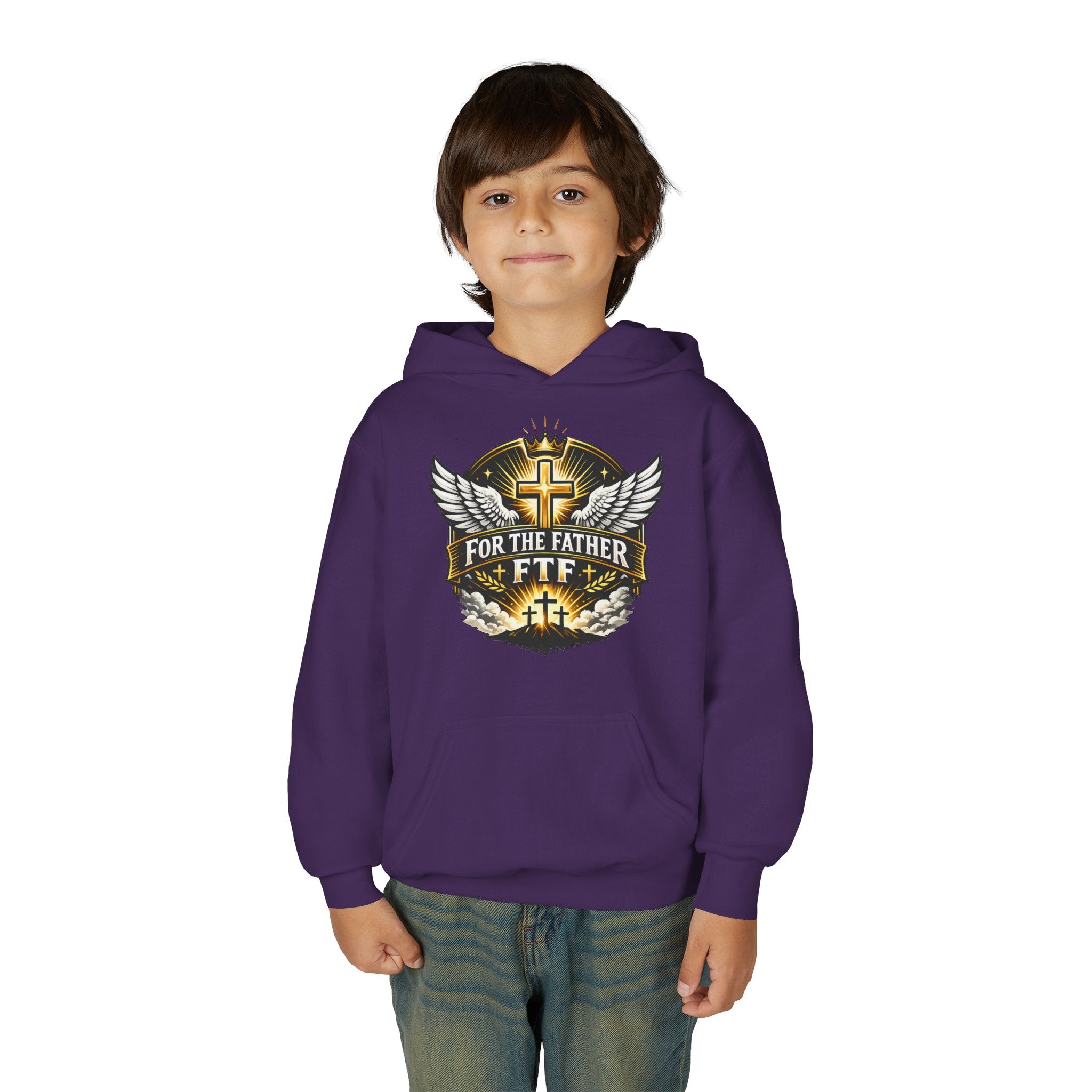 FTF - "Church Is My Happy Place" HTU - Youth Hoodie