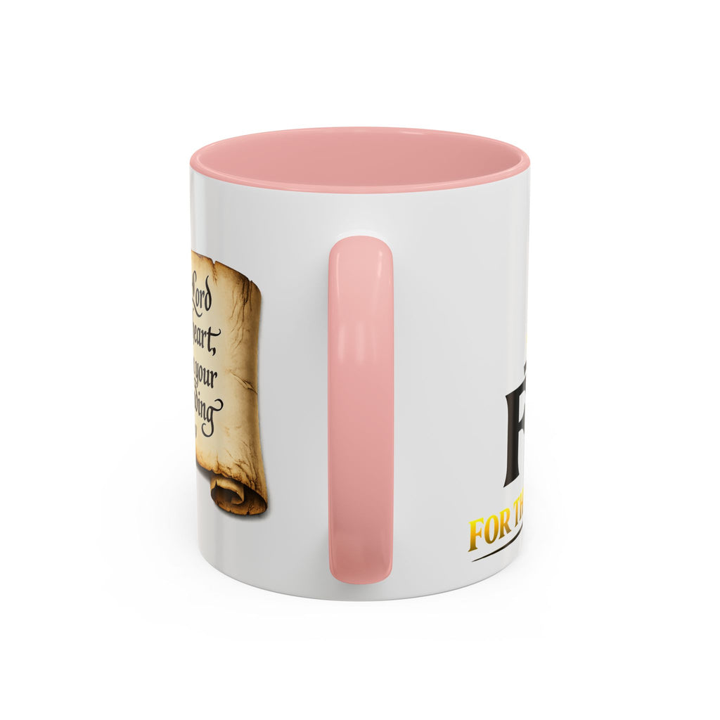 FTF - "Trust In The Lord" Proverbs 3:5 Scroll - Coffee Mug