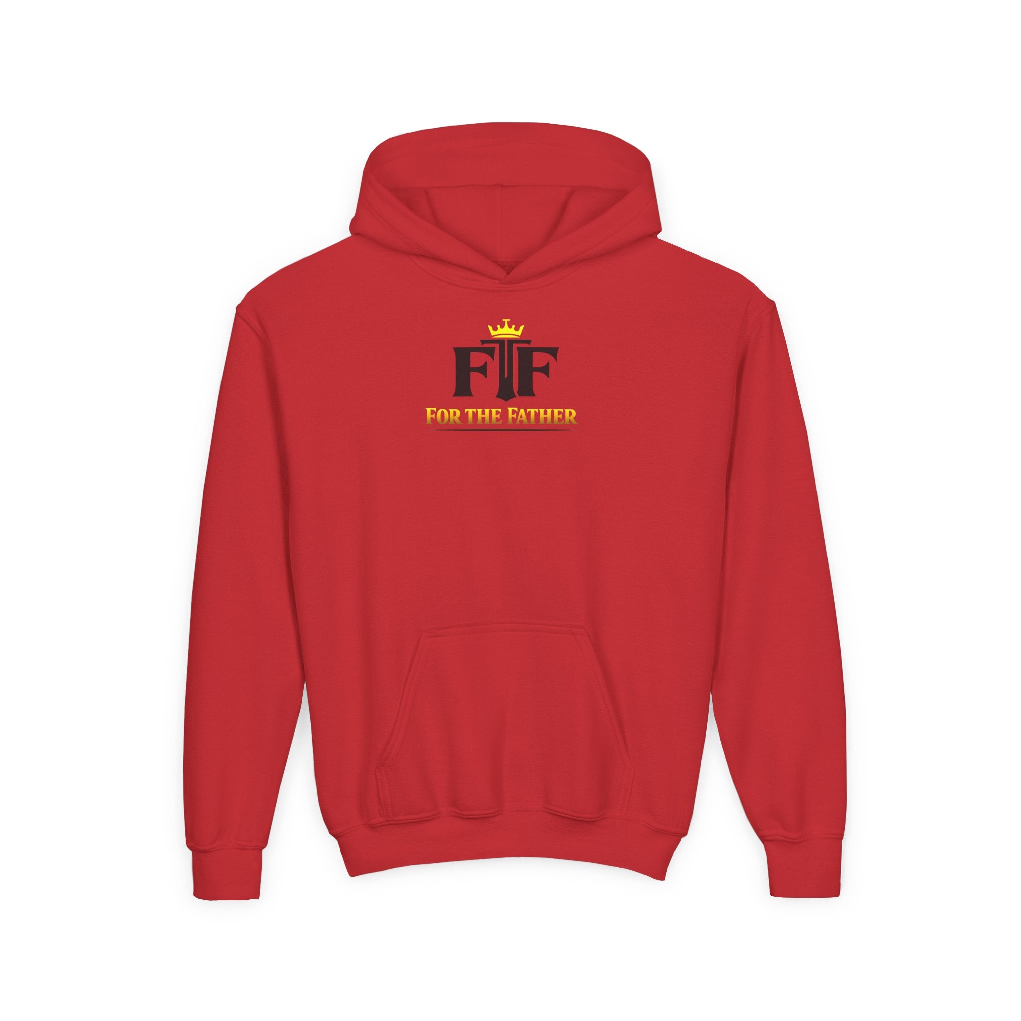 FTF - 'Jesus Is My Hero' Christian Faith Pullover (For The Fathers Logo)
