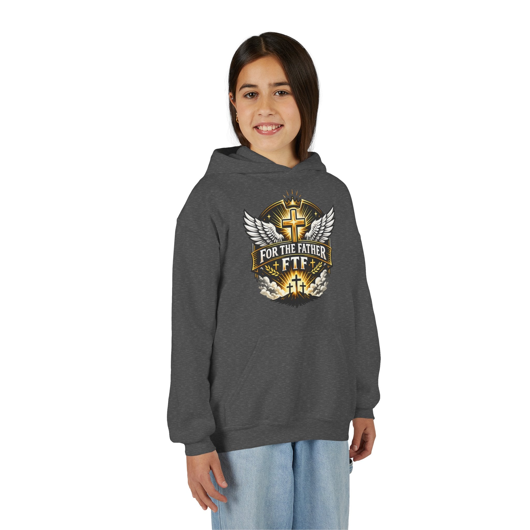 FTF - "Church Is My Happy Place" HTU - Youth Hoodie