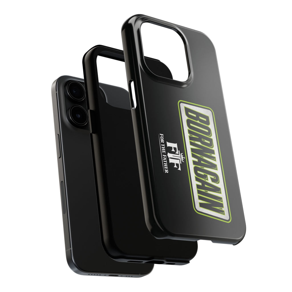 FTF - BORNAGAIN - Black Tough Phone Case