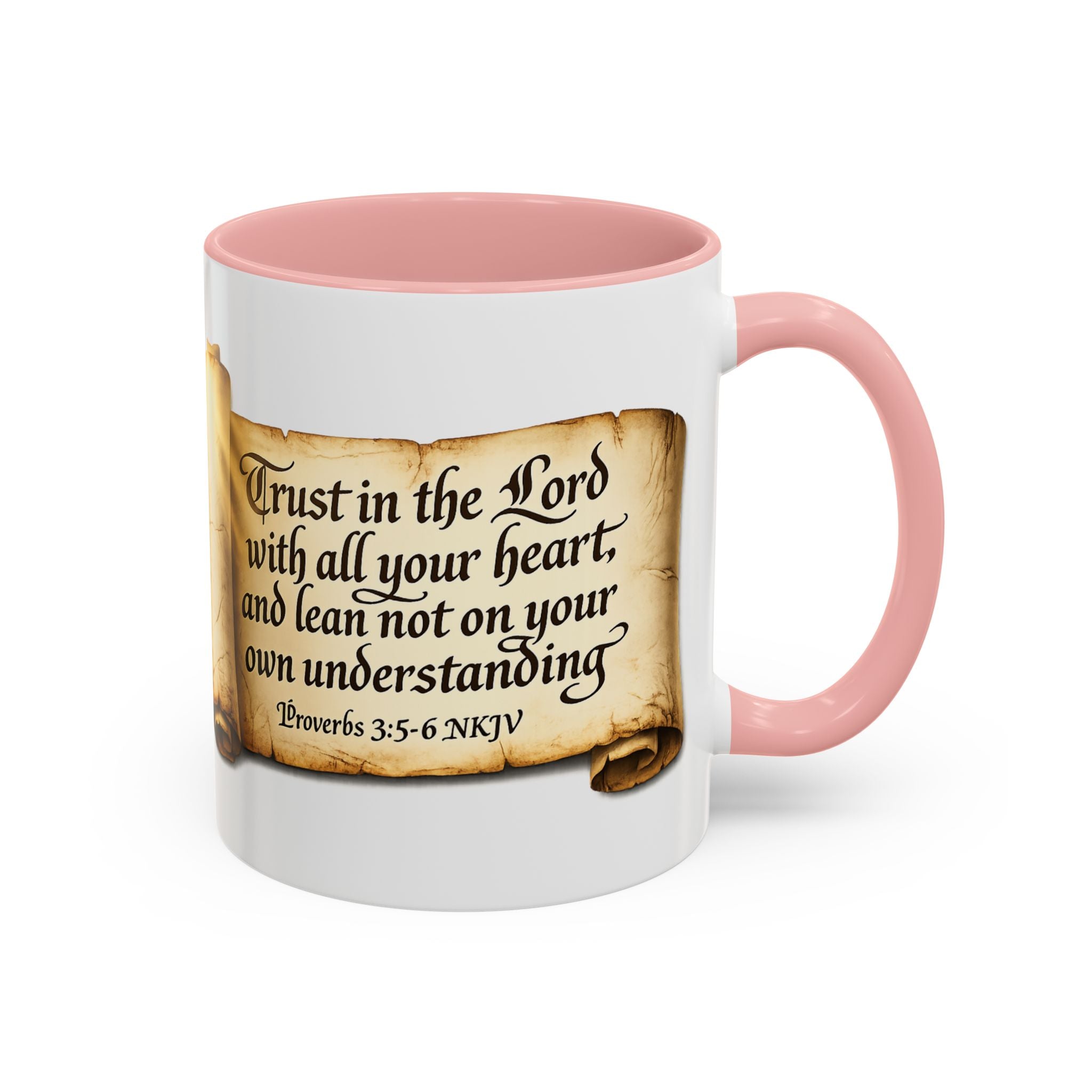 FTF - "Trust In The Lord" Proverbs 3:5 Scroll - Coffee Mug