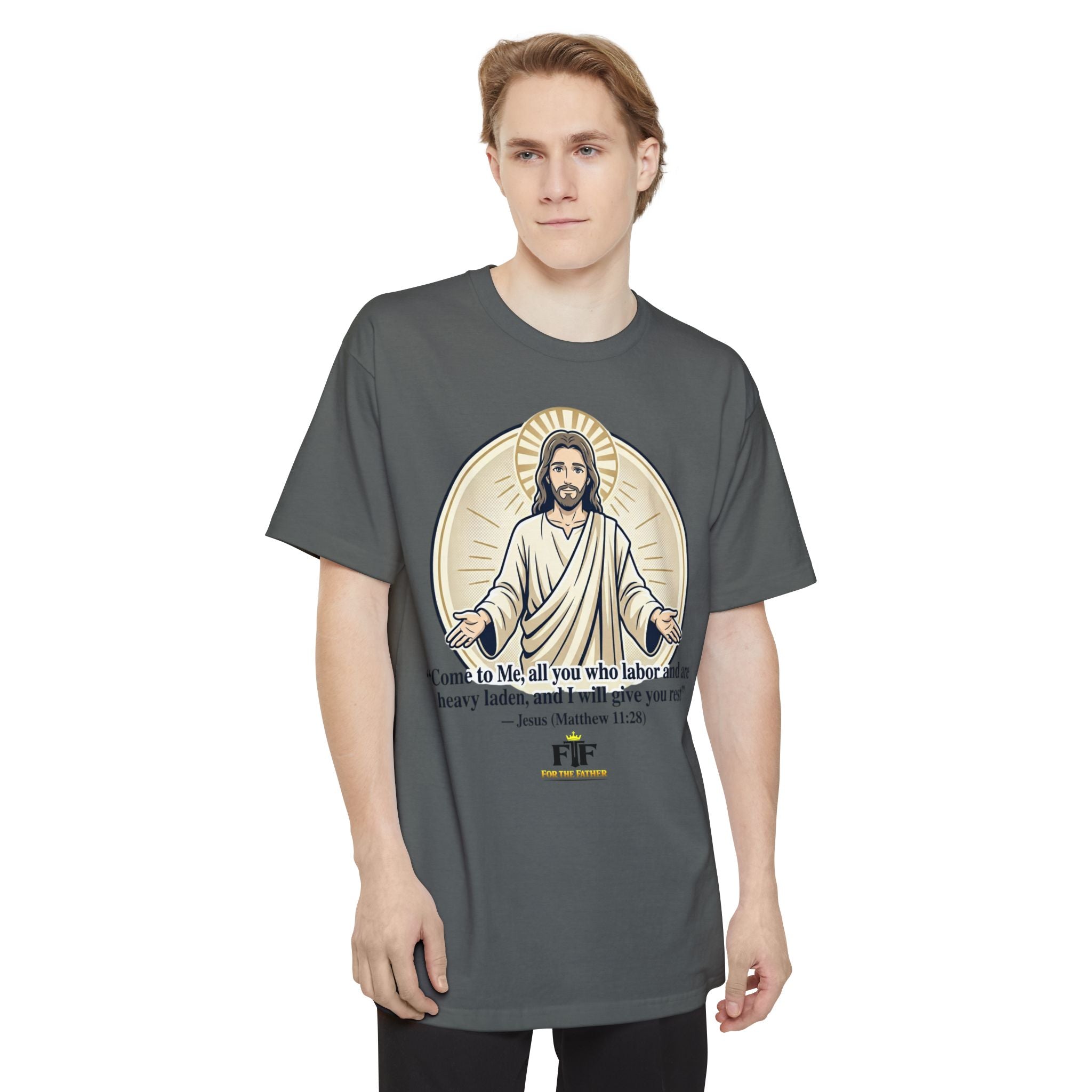 FTF - "Come to Me" Matthew 11:28 JH - T-shirt (Big & Tall)