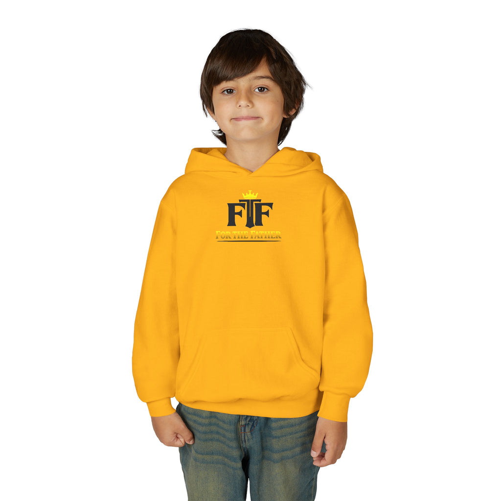 FTF - 'Jesus Is My Hero' Christian Faith Pullover (For The Fathers Logo)