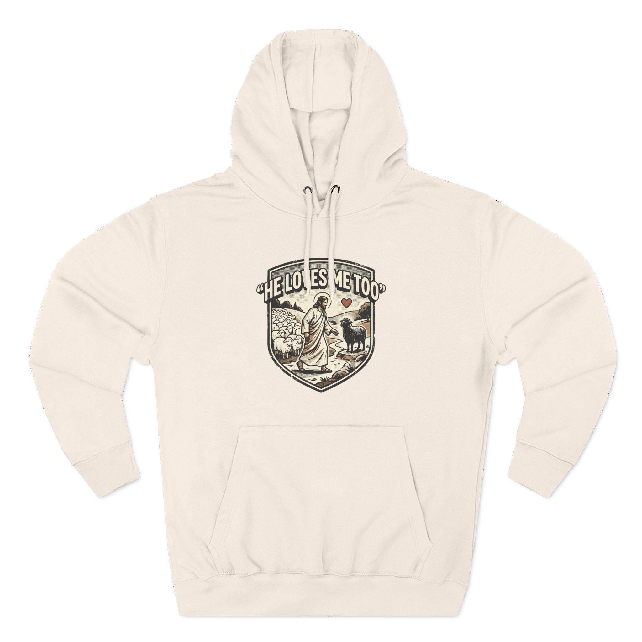 'He Loves Me Too' - Lonely Sheep Hoodie