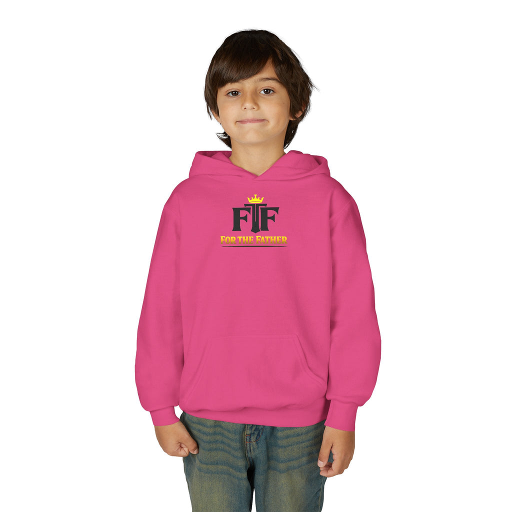 FTF - 'Jesus Is My Hero' Christian Faith Pullover (For The Fathers Logo)
