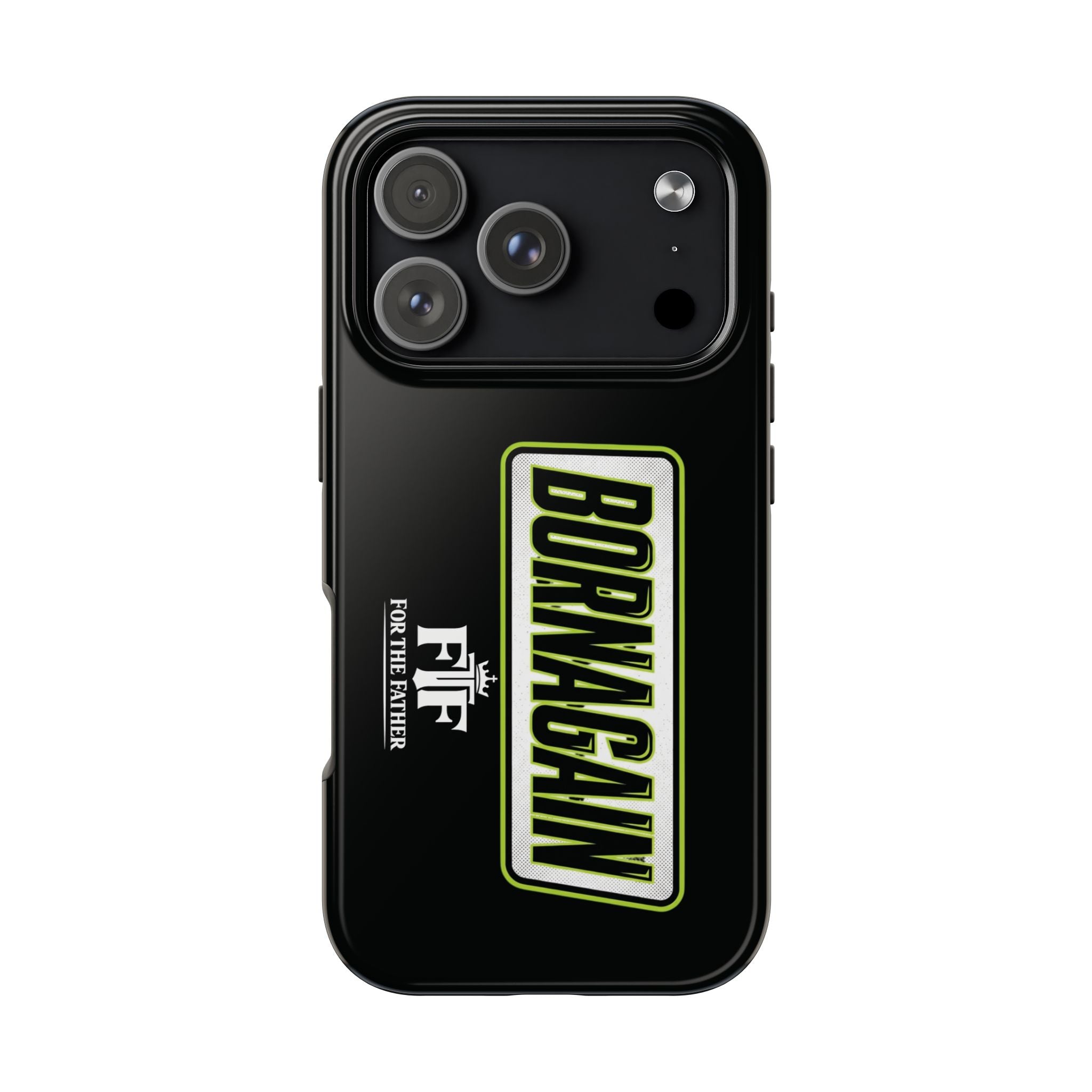 FTF - BORNAGAIN - Black Tough Phone Case