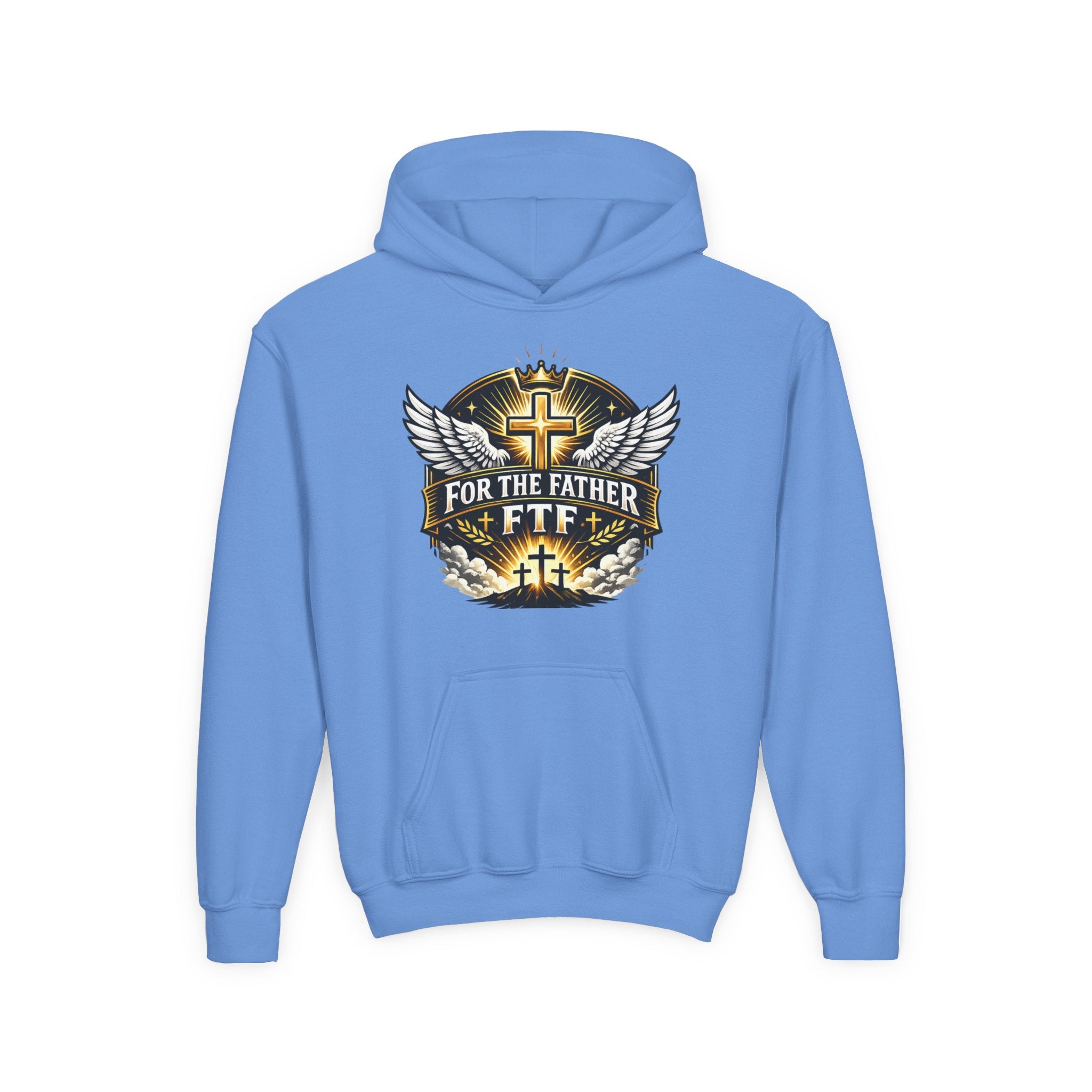 FTF - "Jesus Is My Hero" Sunburst - Youth Hoodie