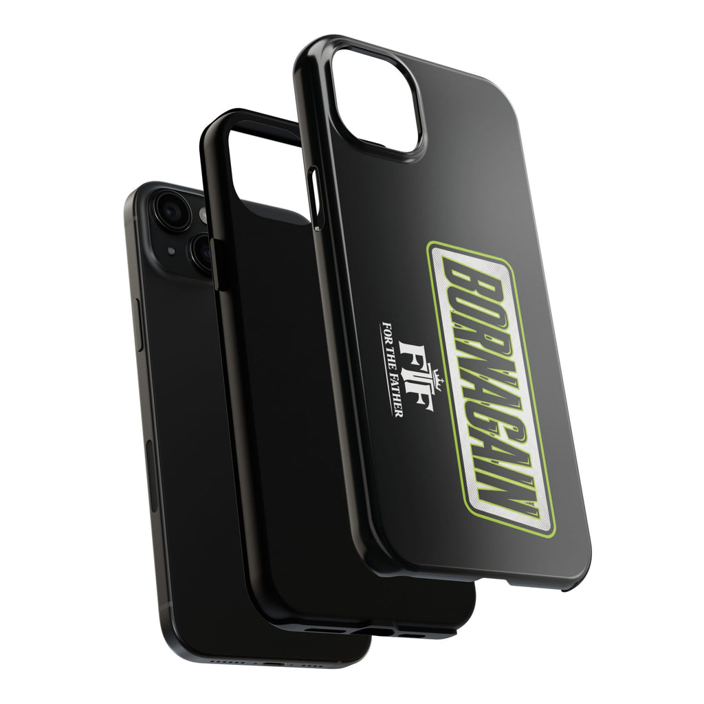 FTF - BORNAGAIN - Black Tough Phone Case