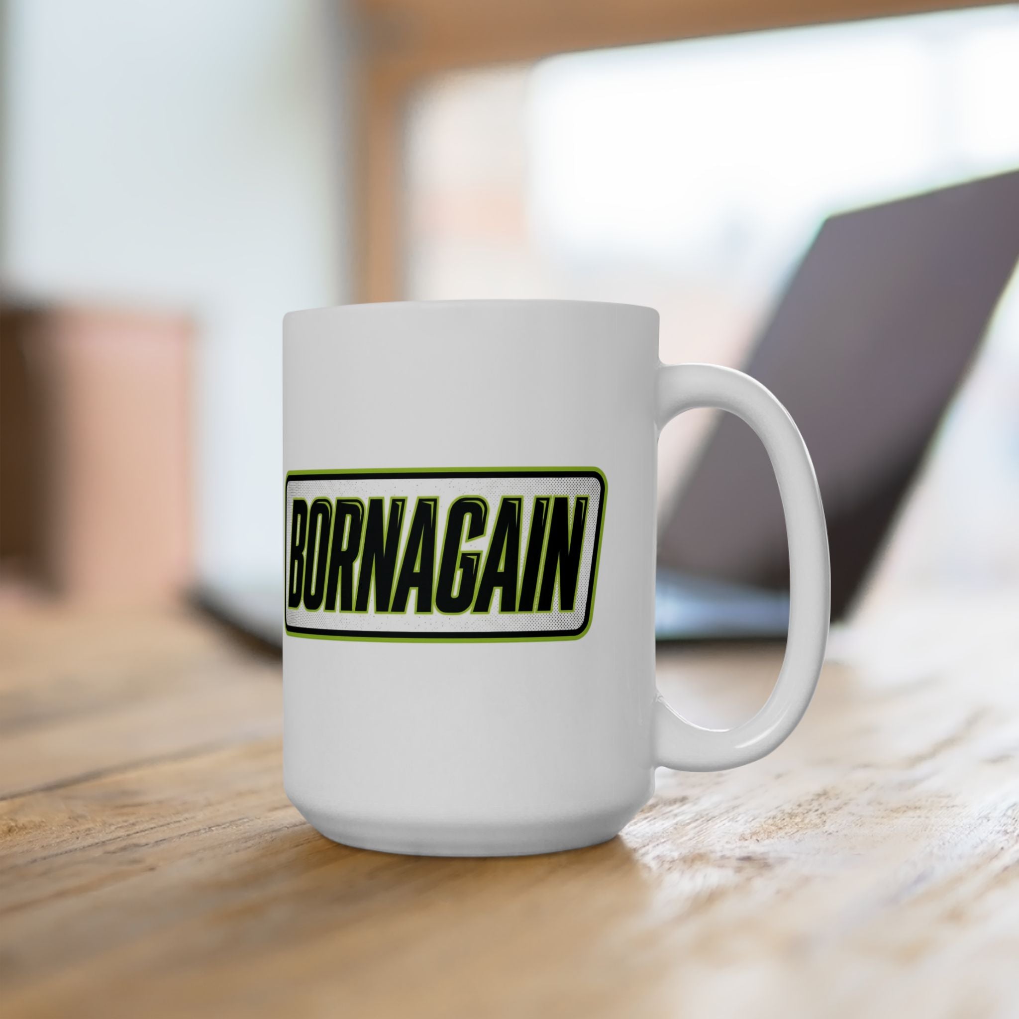 FTF - BORNAGAIN  - Ceramic Mug, (11oz, 15oz)