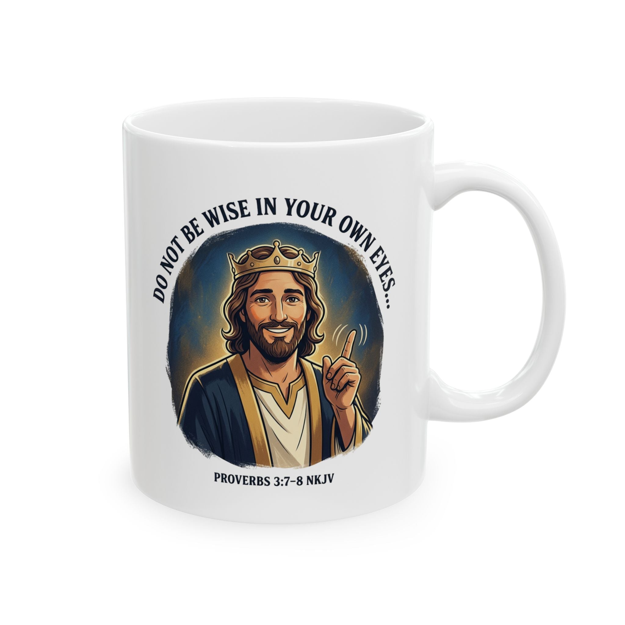 Do Not Be Wise In Your Own Eyes - Coffee Mug