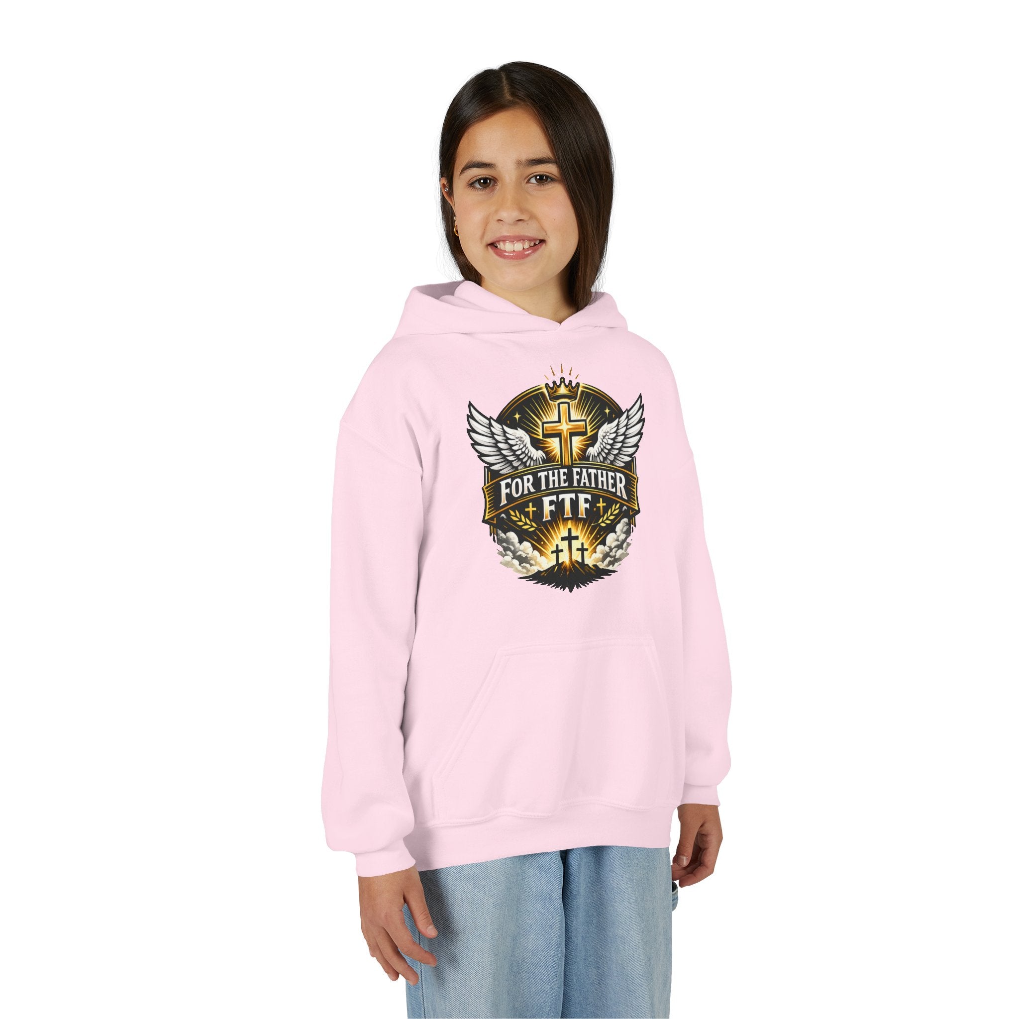 FTF - "Church Is My Happy Place" HTU - Youth Hoodie
