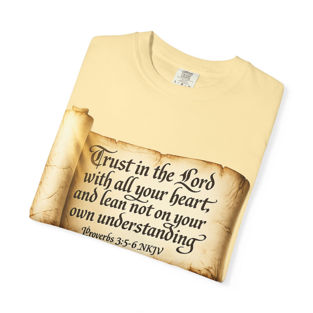 FTF - "Trust In The Lord" Proverbs 3:5 Scroll  - T-shirt