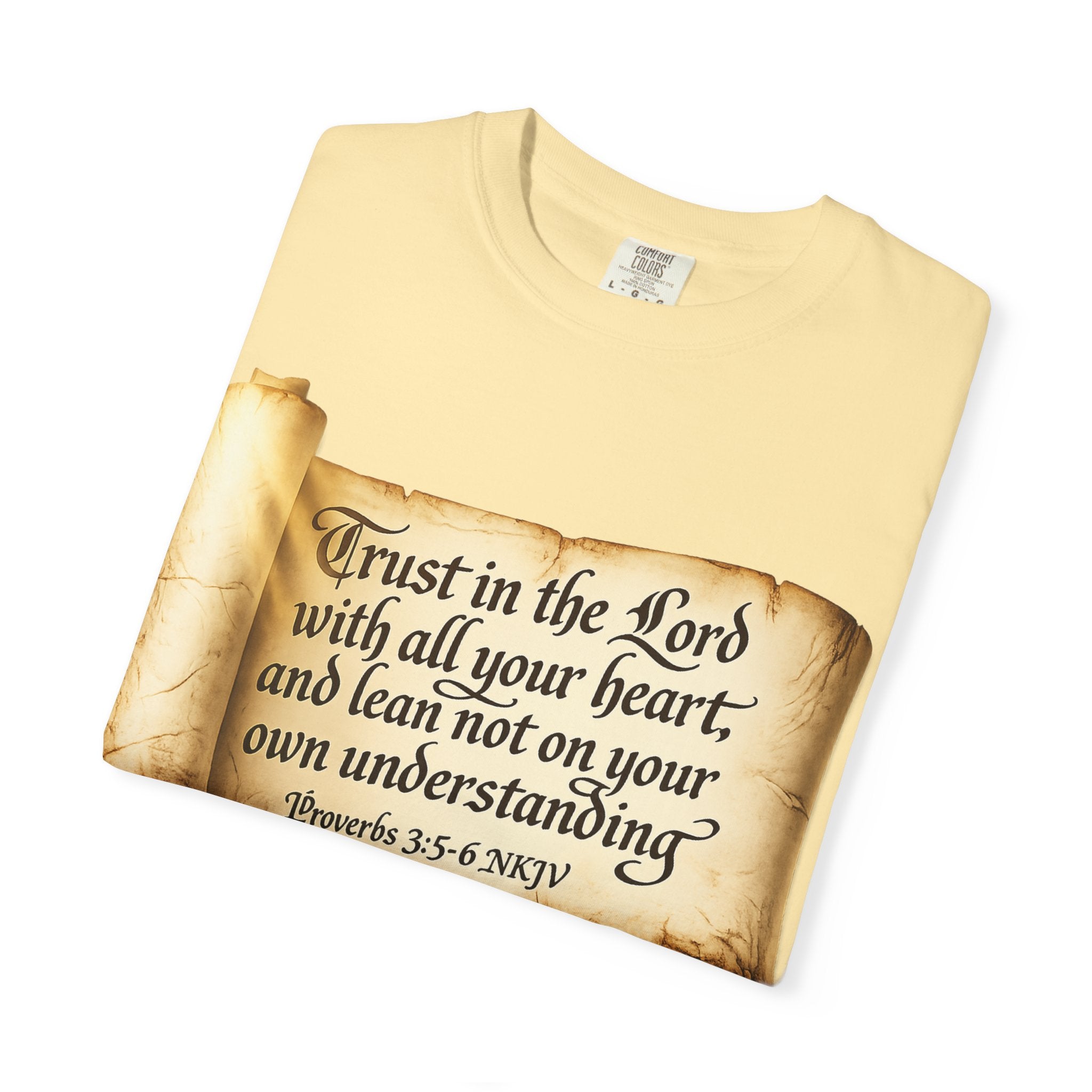 FTF - "Trust In The Lord" Proverbs 3:5 Scroll  - T-shirt