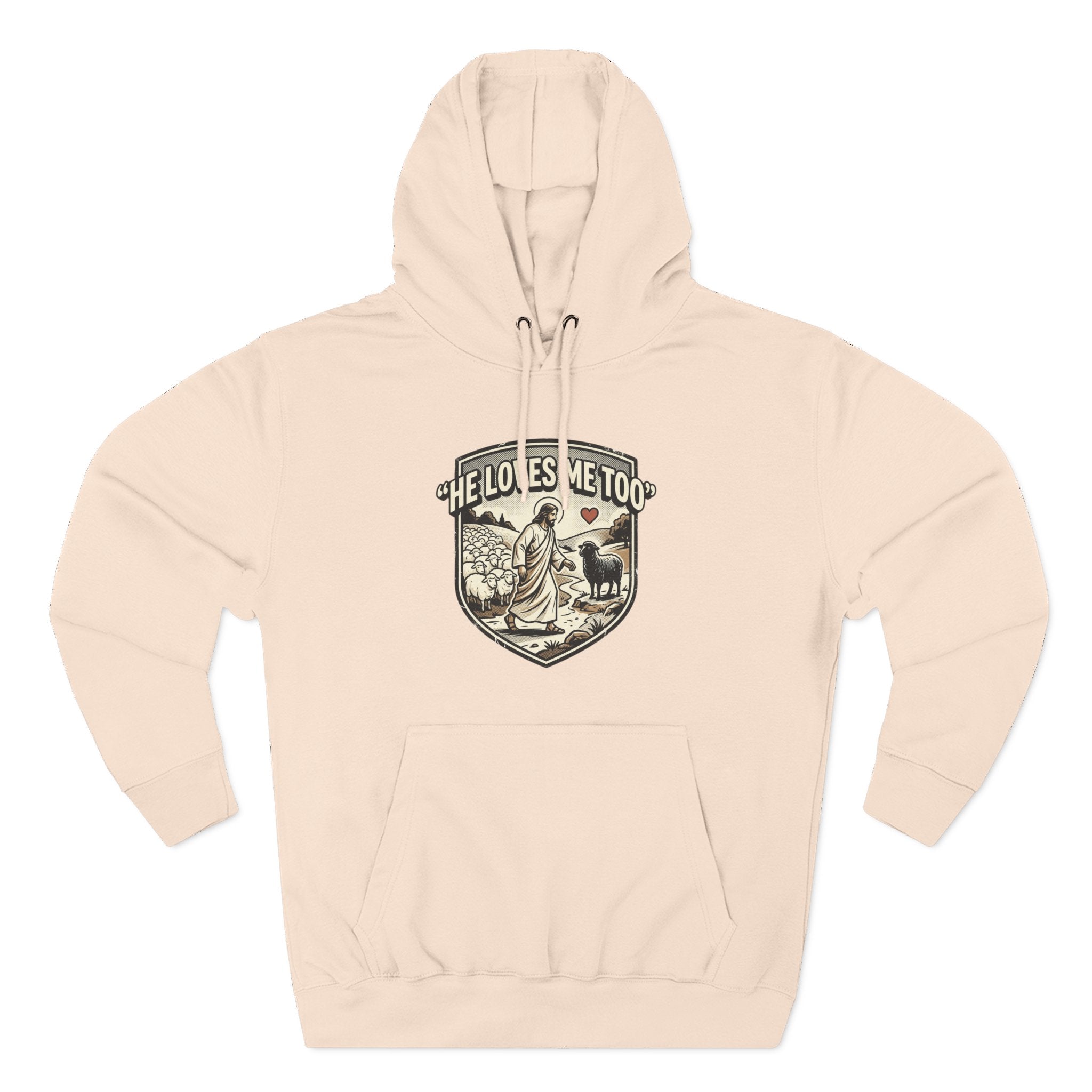 'He Loves Me Too' - Lonely Sheep Hoodie