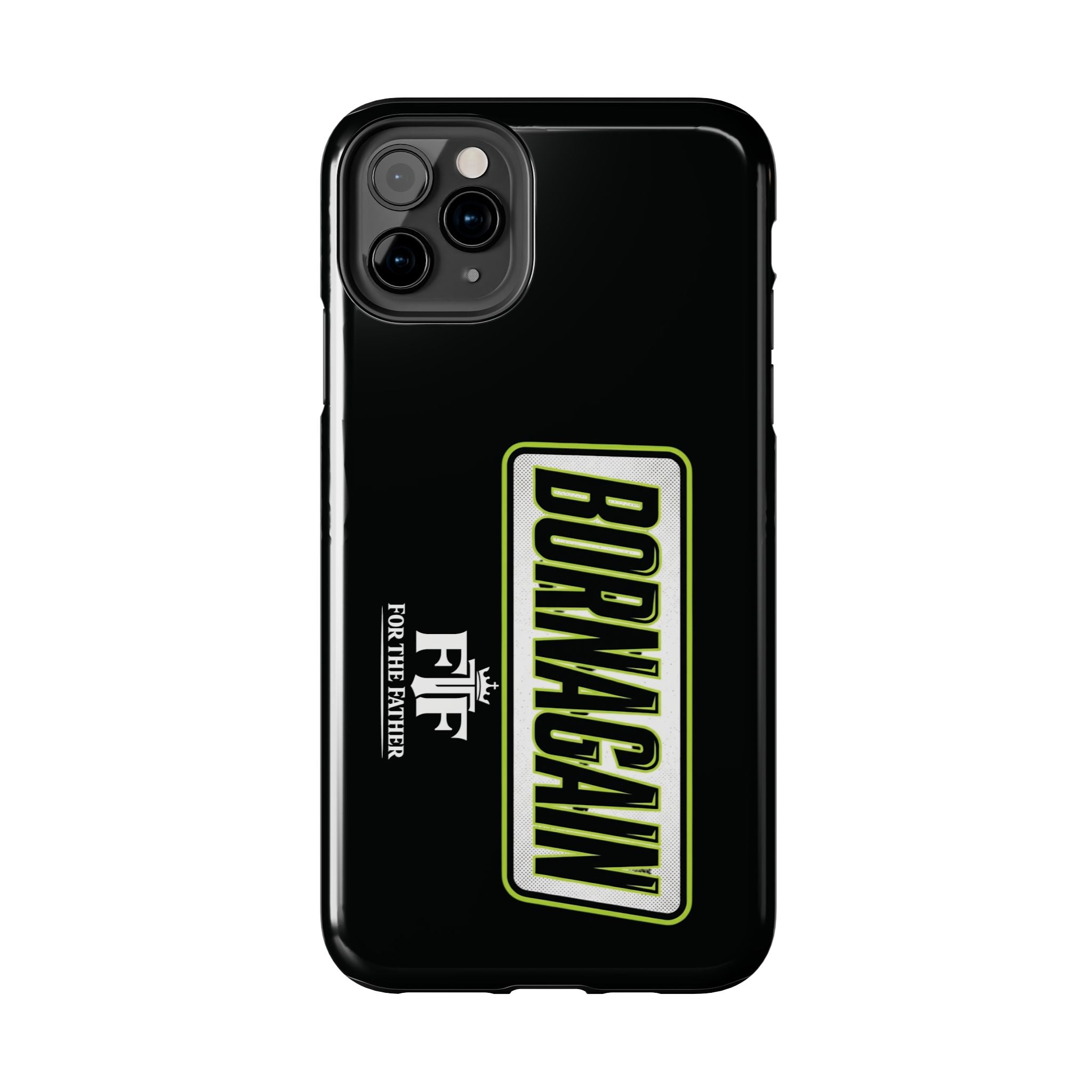 FTF - BORNAGAIN - Black Tough Phone Case