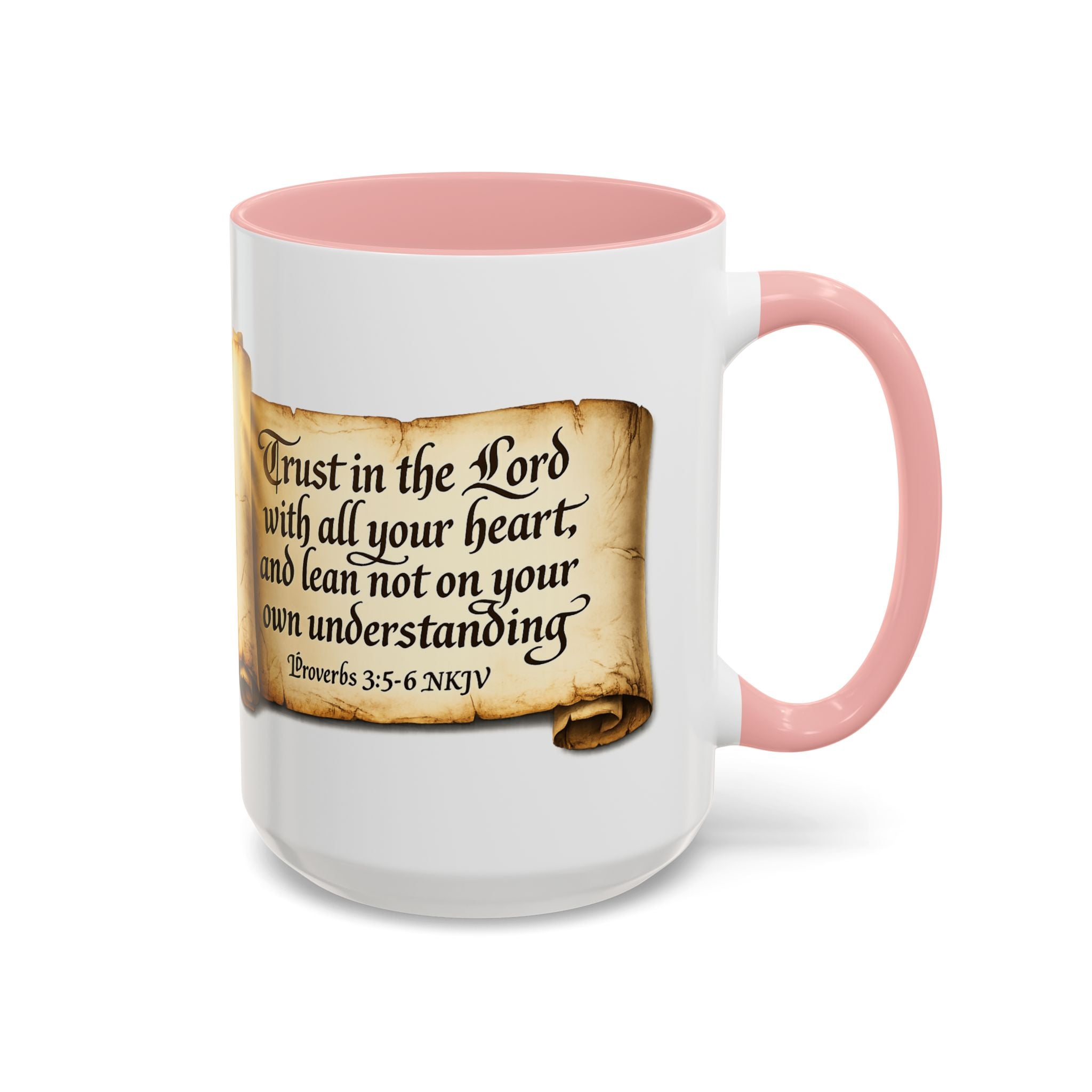 FTF - "Trust In The Lord" Proverbs 3:5 Scroll - Coffee Mug
