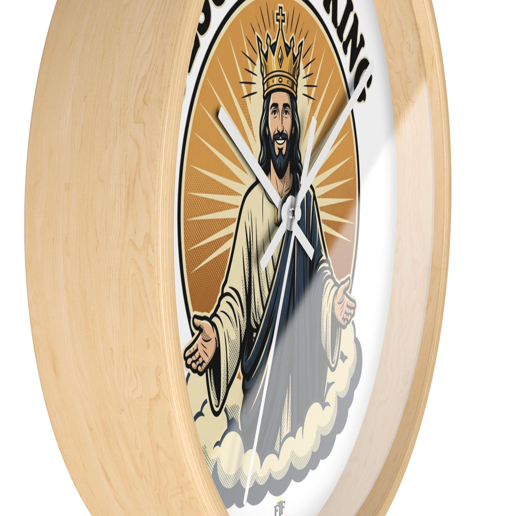 FTF - Jesus Is My King - Wall Clock
