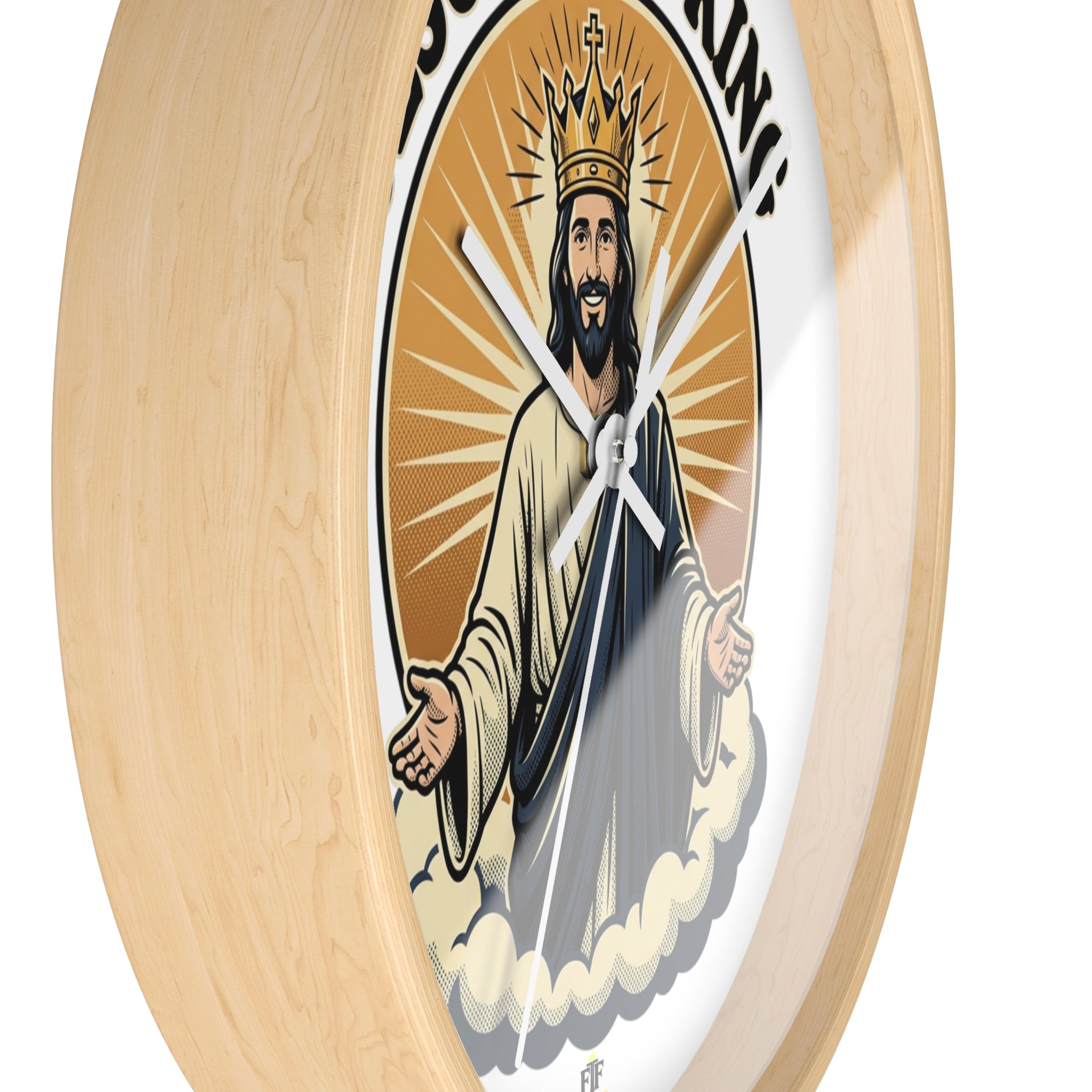 FTF - Jesus Is My King - Wall Clock
