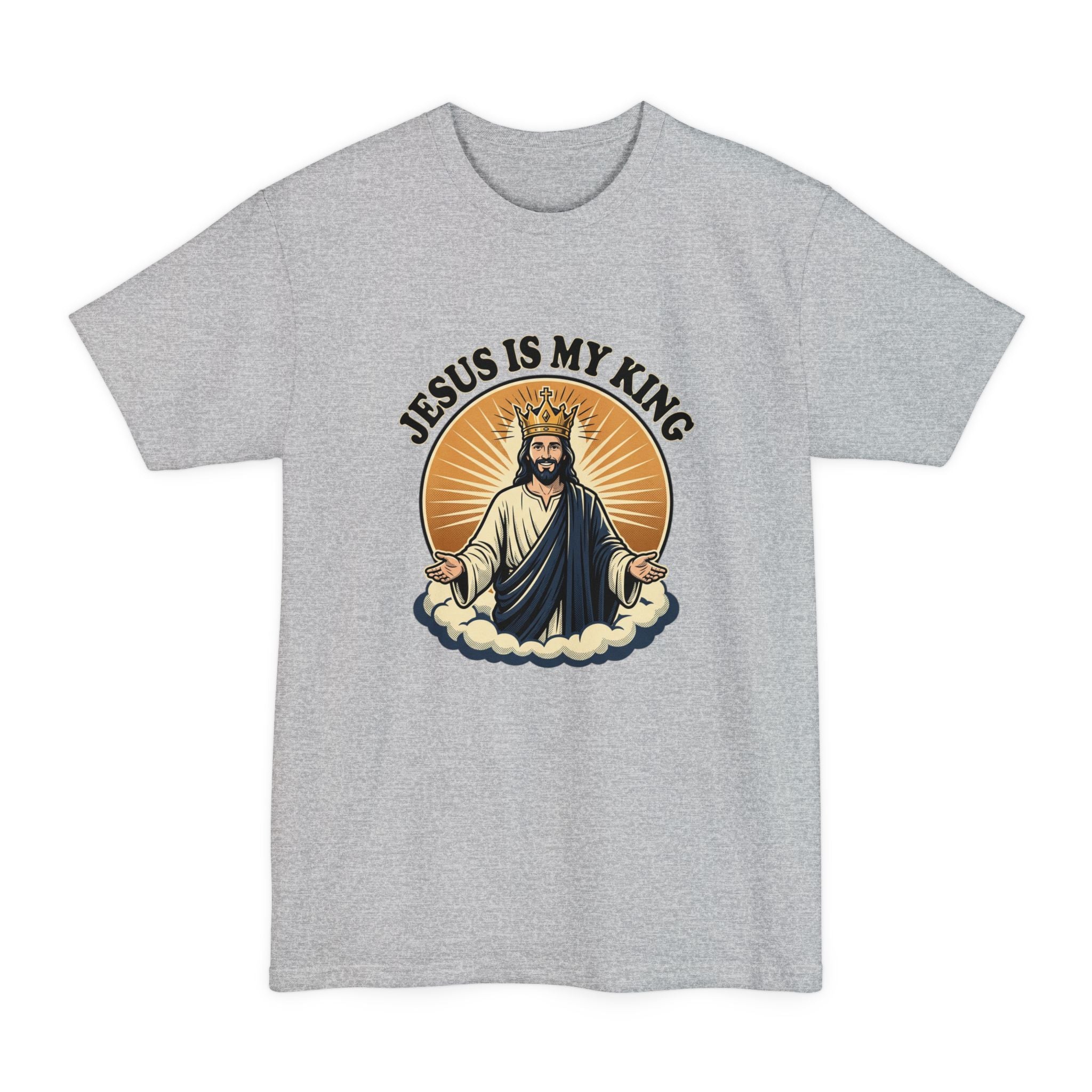 Jesus Is My King T-Shirt (Big & Tall) 100% Cotton