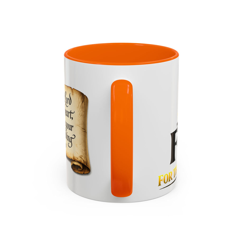 FTF - "Trust In The Lord" Proverbs 3:5 Scroll - Coffee Mug