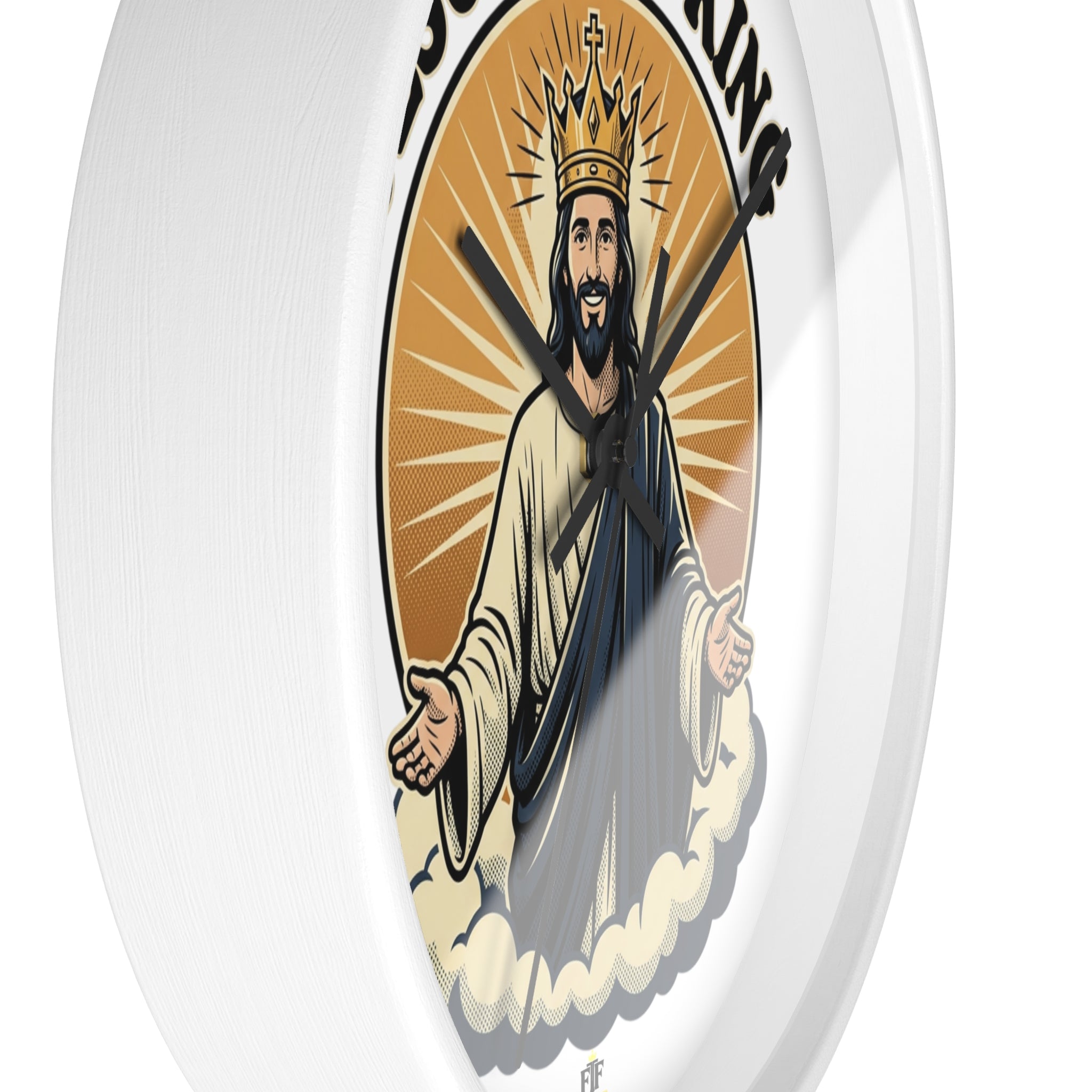 FTF - Jesus Is My King - Wall Clock