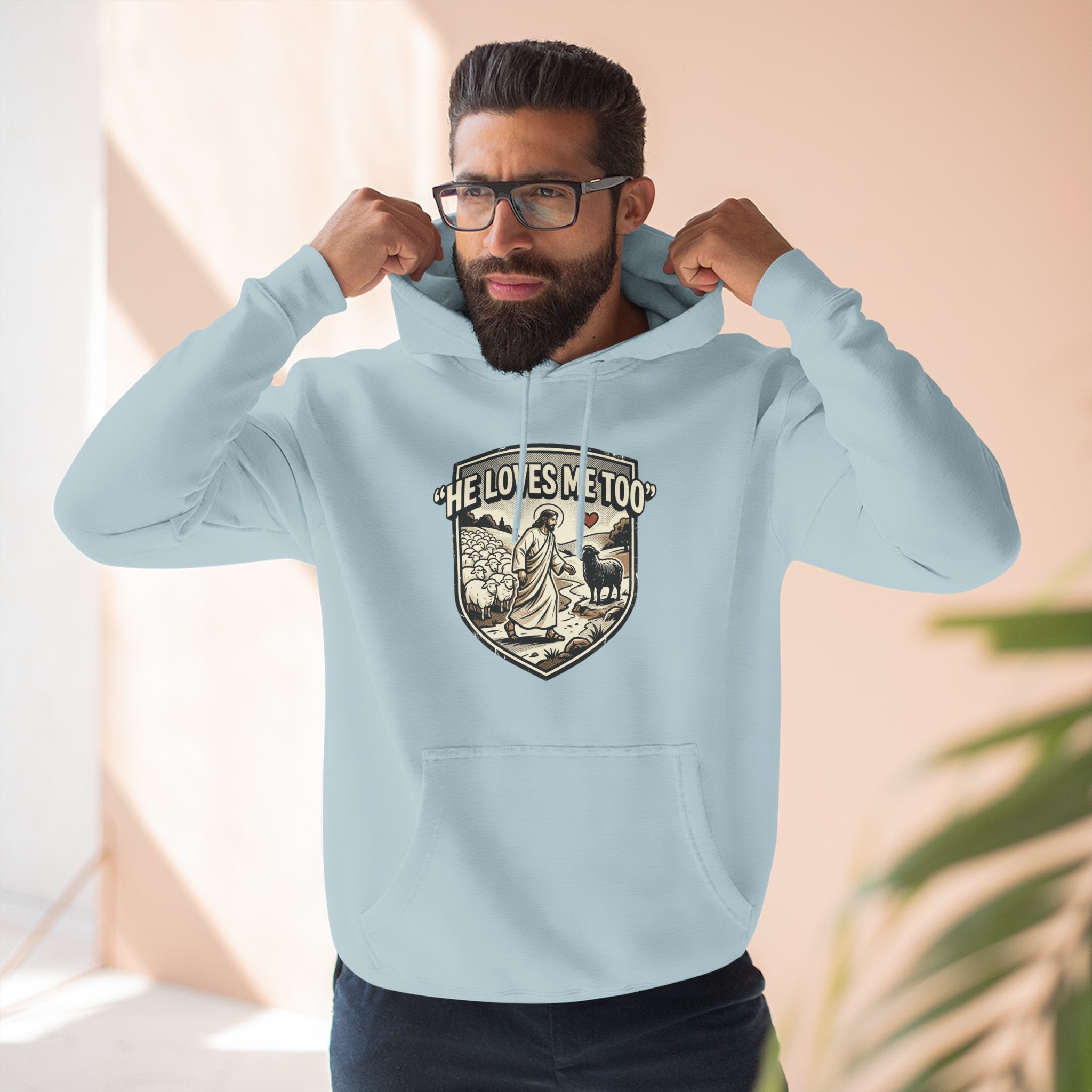 'He Loves Me Too' - Lonely Sheep Hoodie