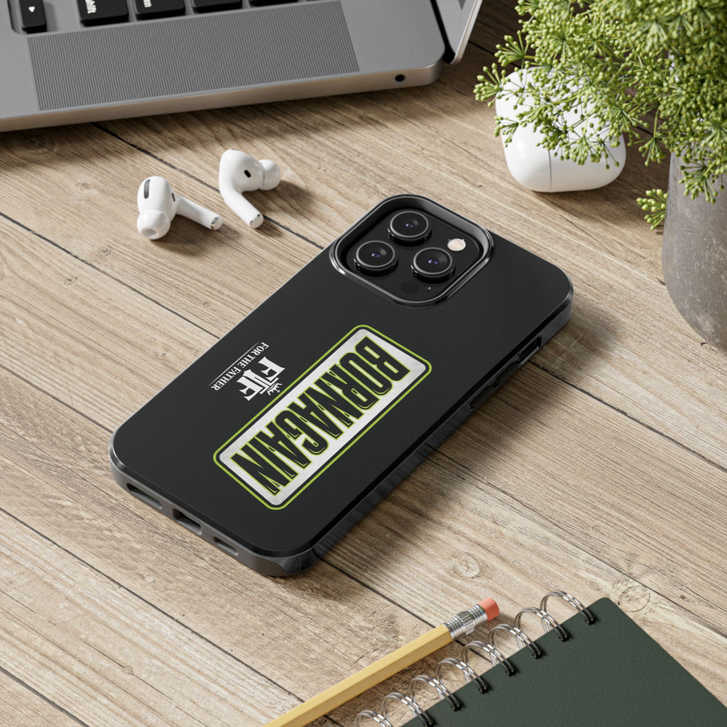 FTF - BORNAGAIN - Black Tough Phone Case