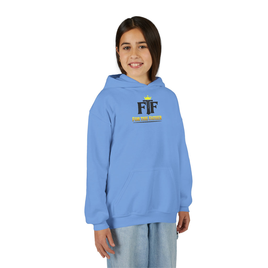FTF - 'Jesus Is My Hero' Christian Faith Pullover (For The Fathers Logo)