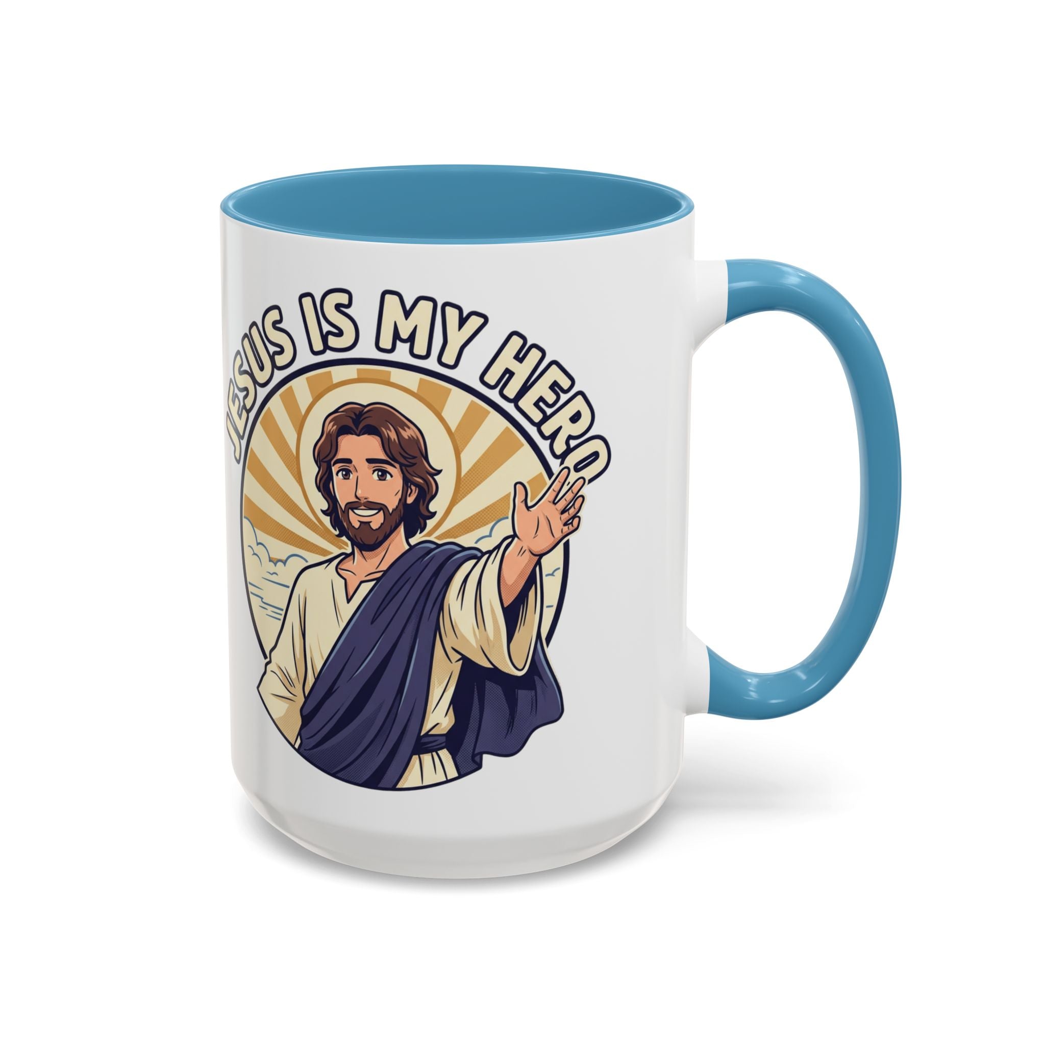 FTF - "Jesus Is My Hero" Sunburst - Mug