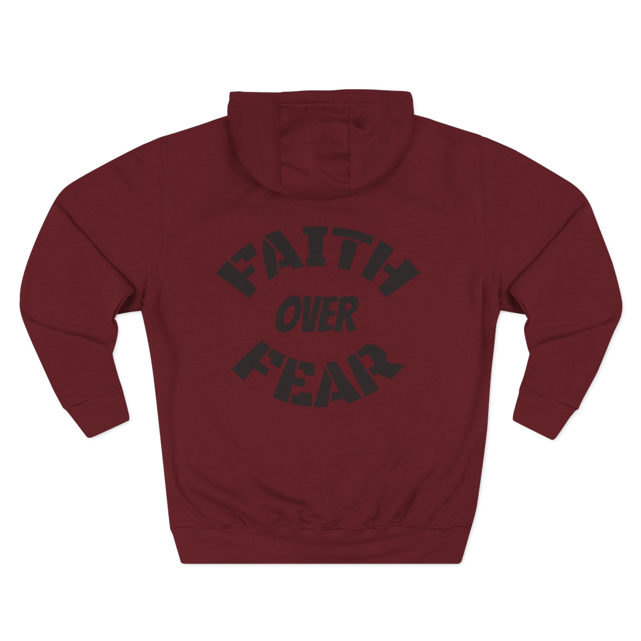 Faith Over Fear Hoodie — "For The Father" Christian Graphic Pullover