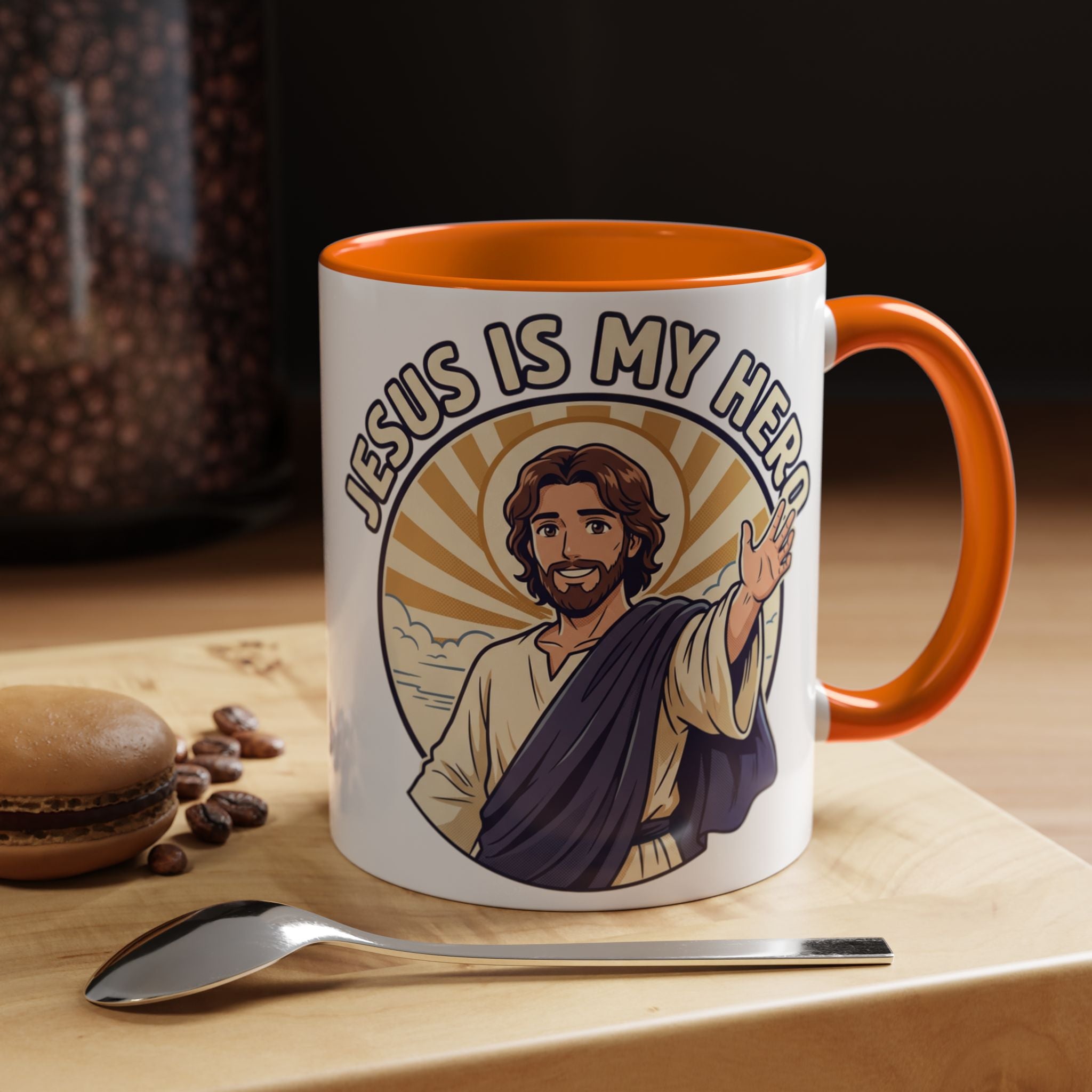 FTF - "Jesus Is My Hero" Sunburst - Mug