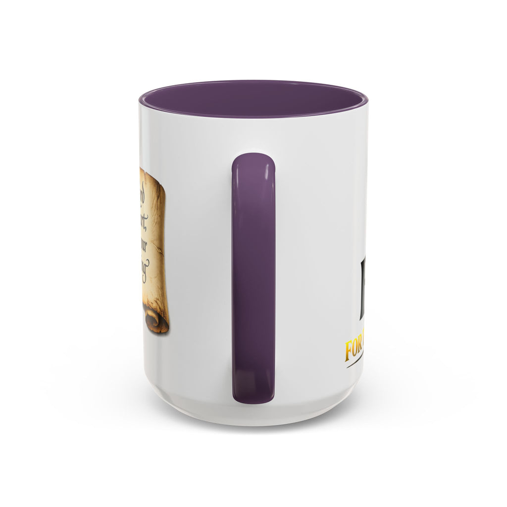 FTF - "Trust In The Lord" Proverbs 3:5 Scroll - Coffee Mug