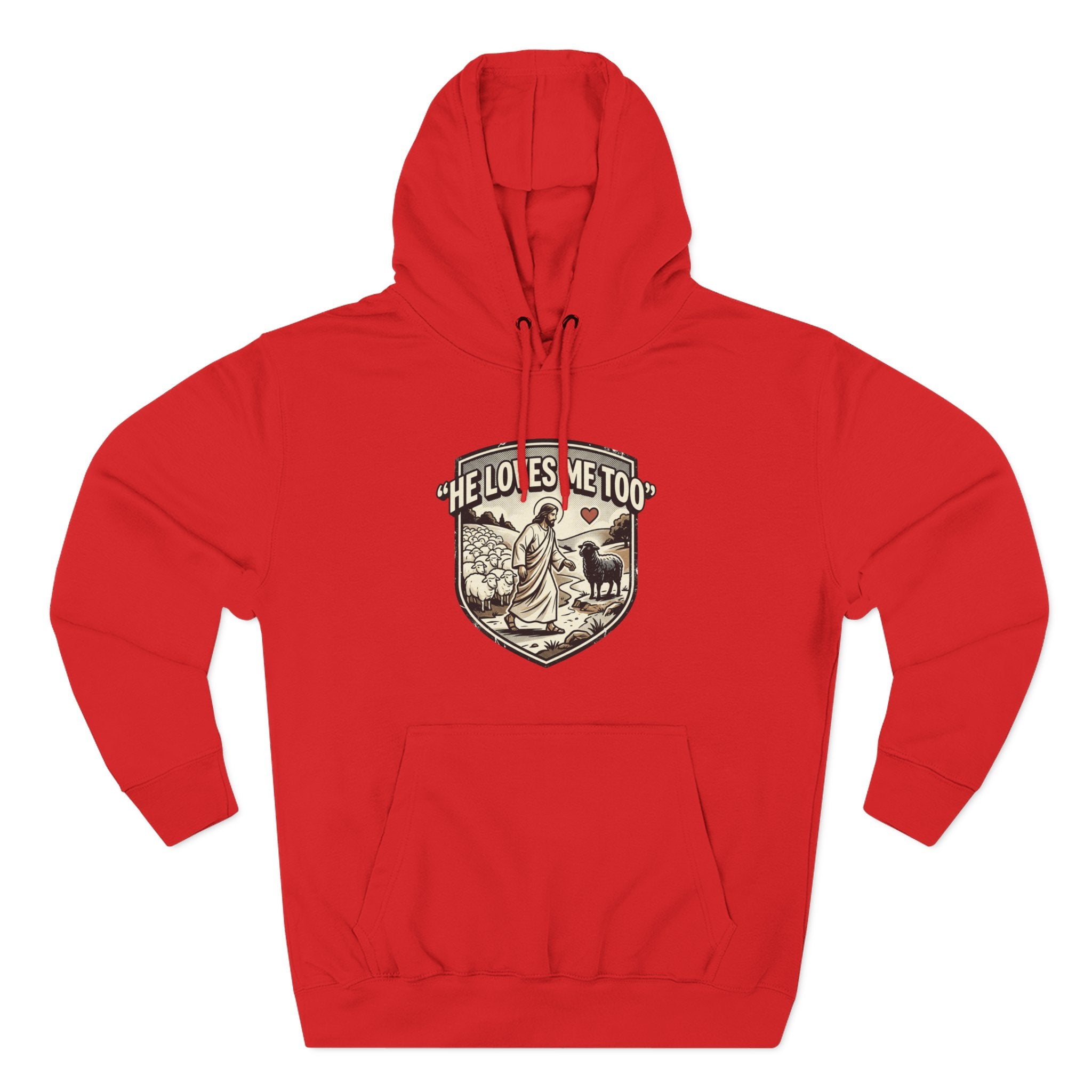 'He Loves Me Too' - Lonely Sheep Hoodie