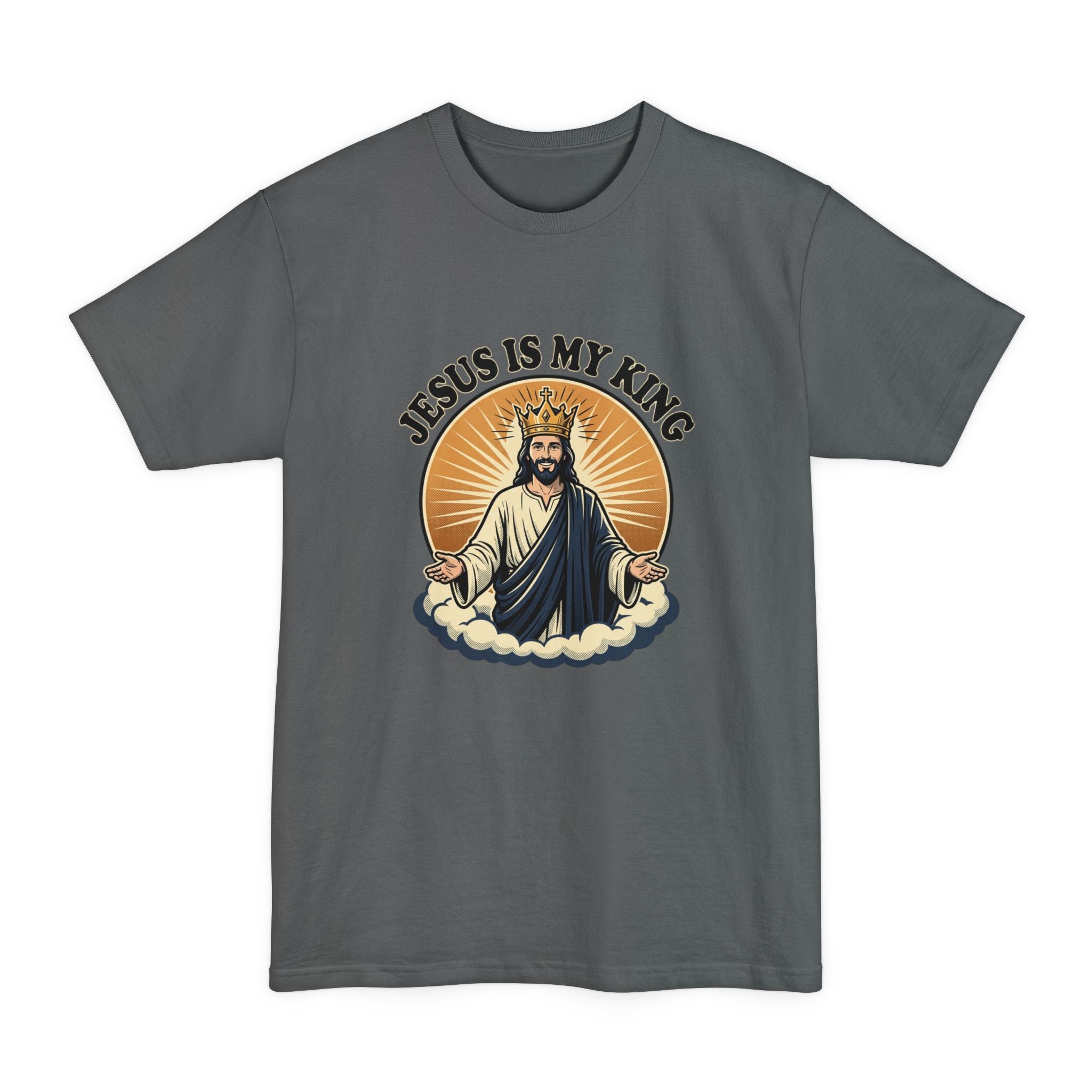 Jesus Is My King T-Shirt (Big & Tall) 100% Cotton